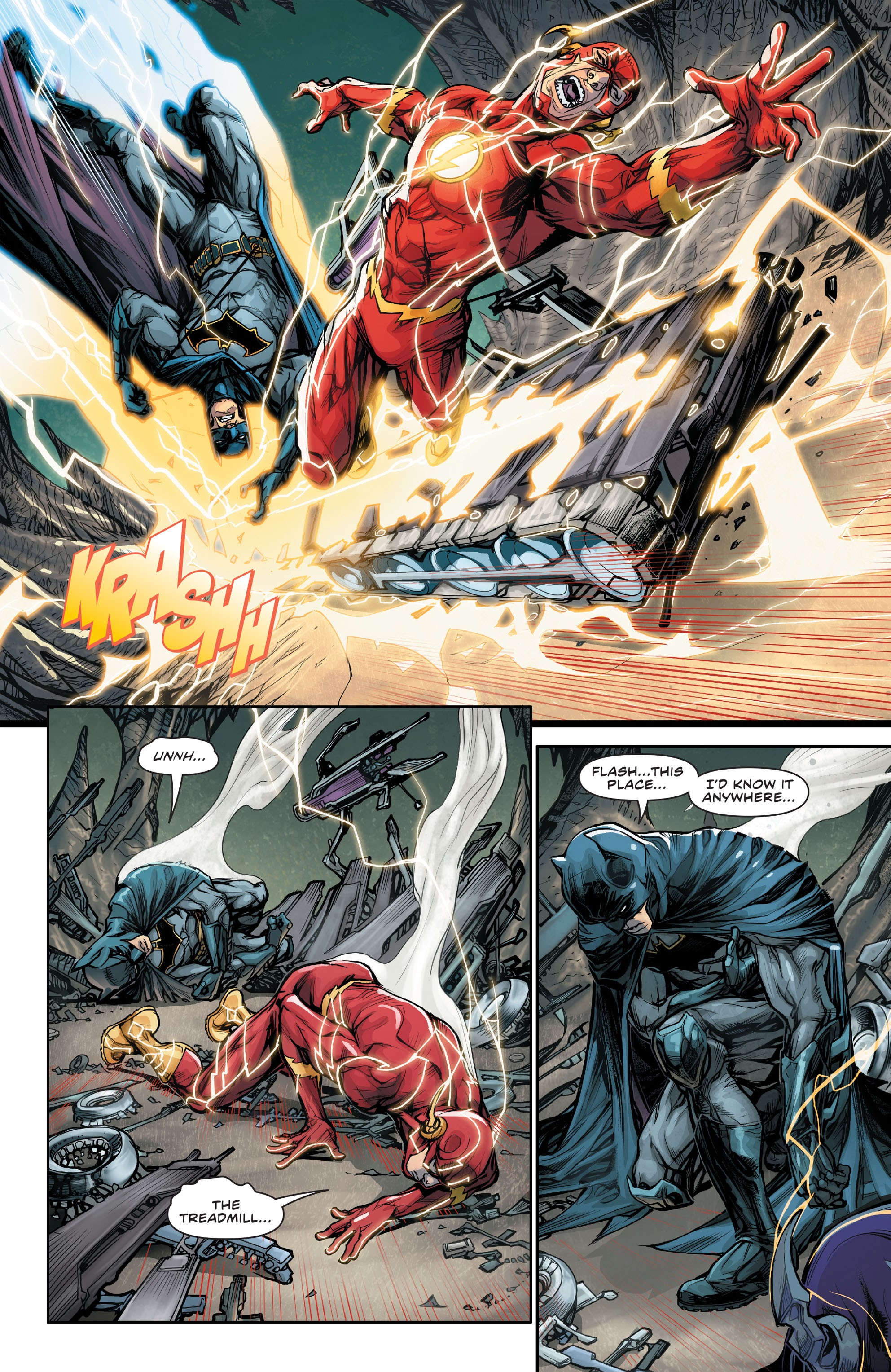 Read online Batman/Flash: The Button Deluxe Edition comic -  Issue # TPB - 44
