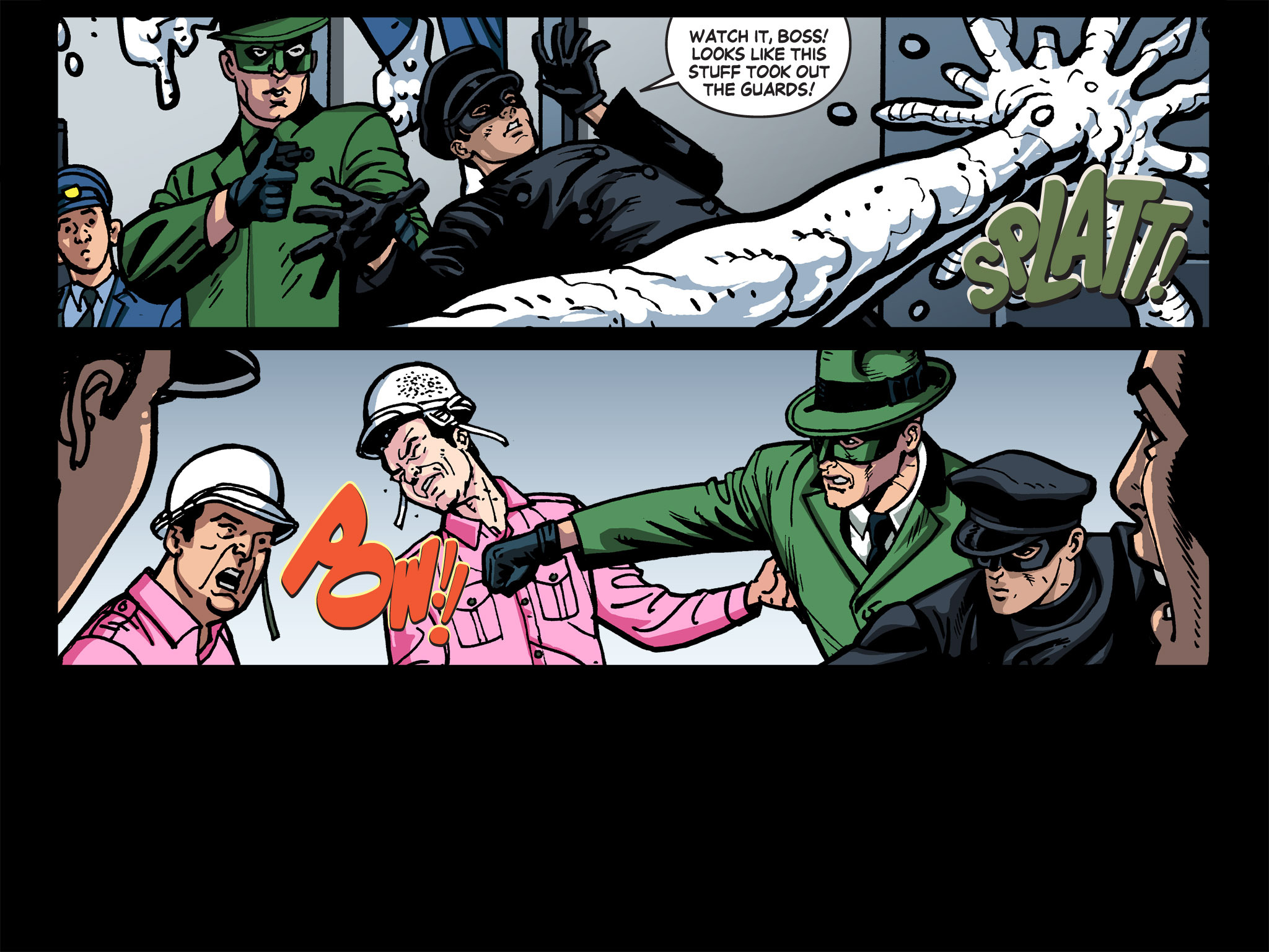 Read online Batman '66 Meets the Green Hornet [II] comic -  Issue #2 - 14