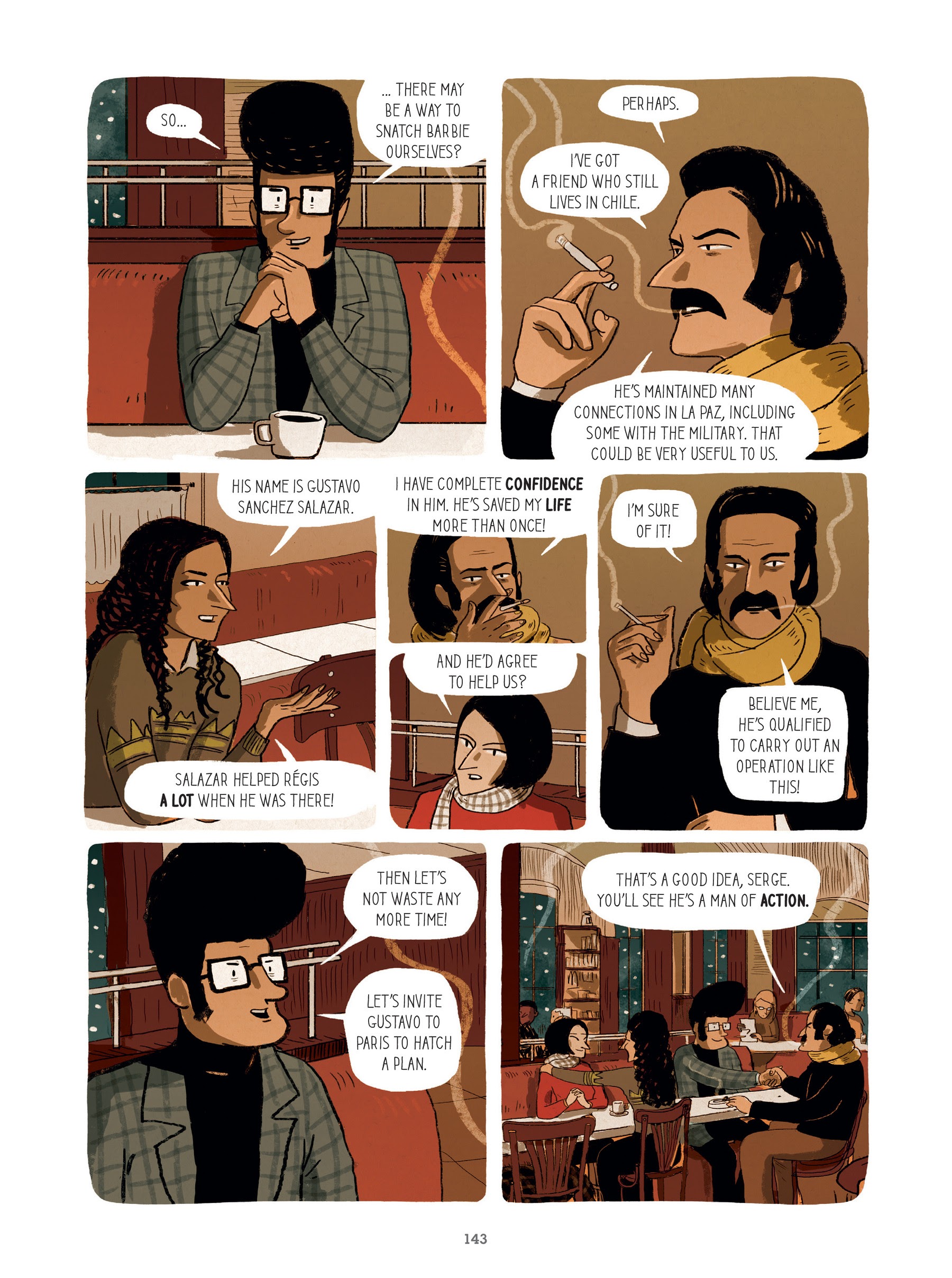 Read online For Justice: The Serge & Beate Klarsfeld Story comic -  Issue # TPB (Part 2) - 43