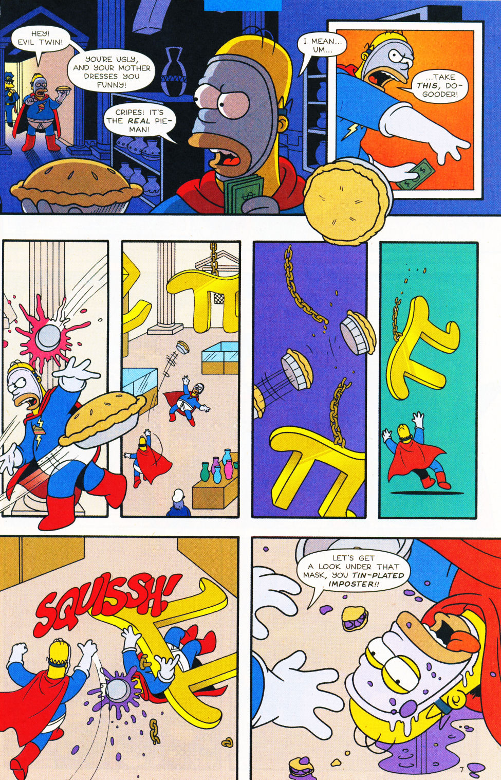Read online Bongo Comics Presents Simpsons Super Spectacular comic -  Issue #1 - 8