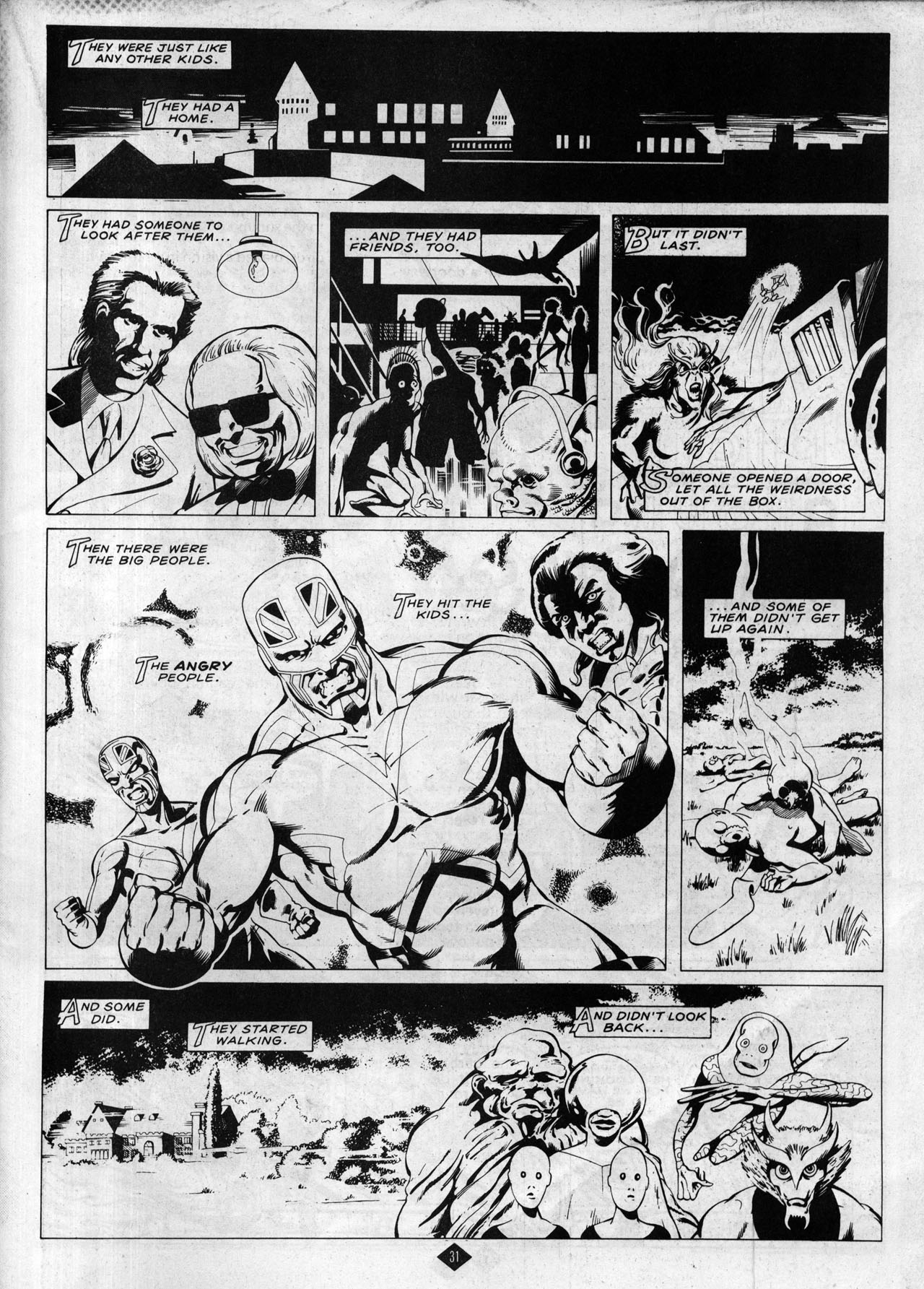 Read online Captain Britain (1985) comic -  Issue #11 - 31