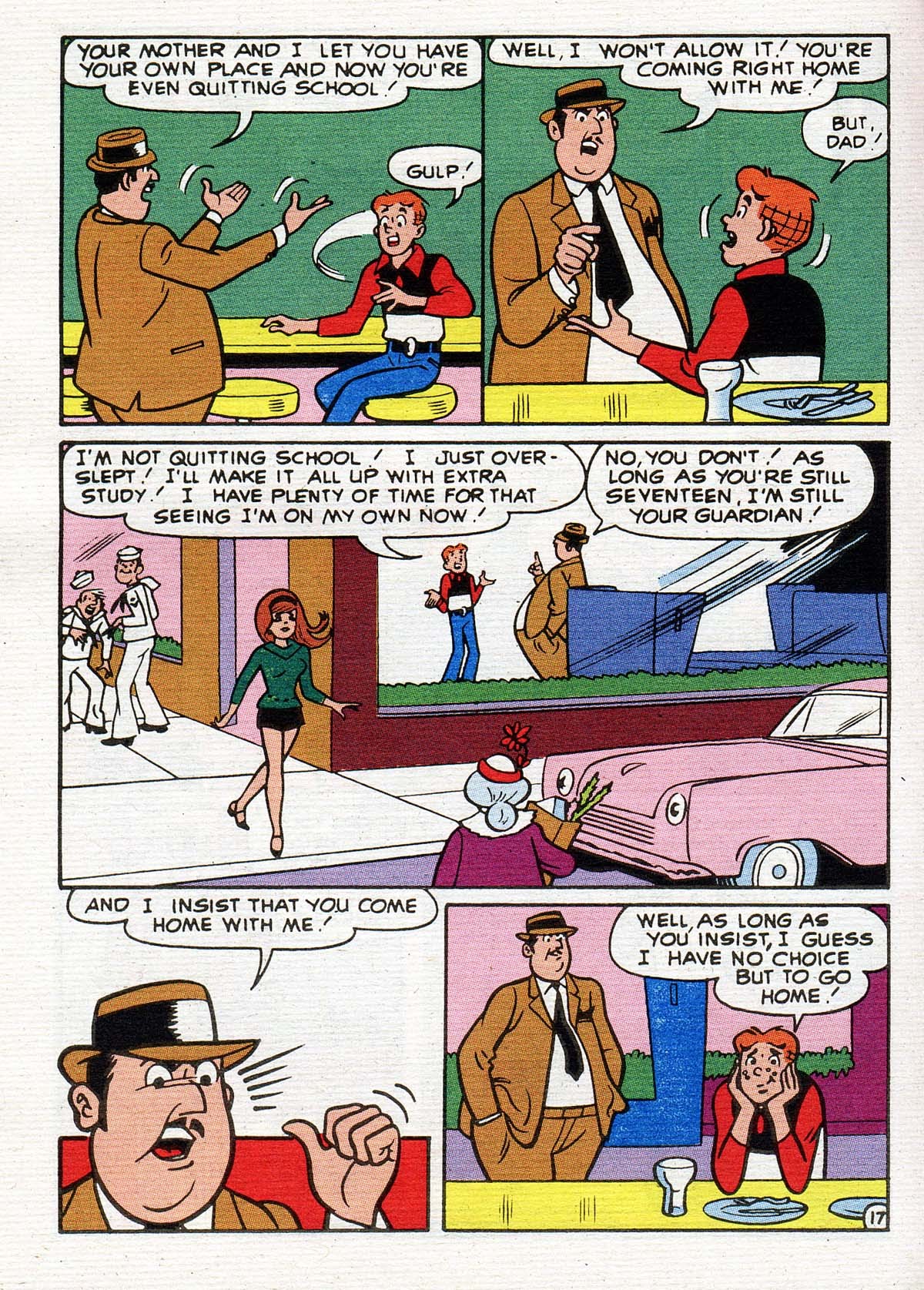 Read online Archie's Double Digest Magazine comic -  Issue #142 - 115