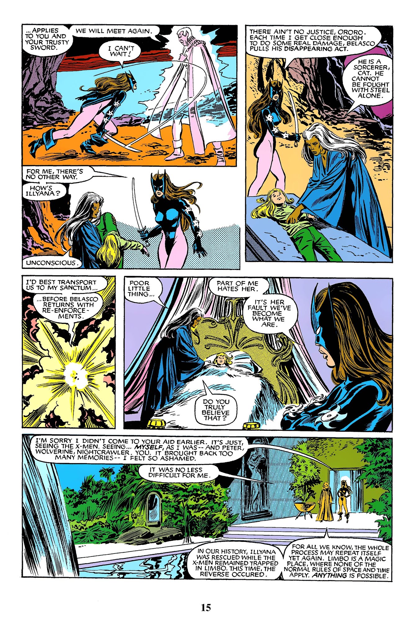 Read online Magik (Illyana and Storm Limited Series) comic -  Issue # _TPB - 16