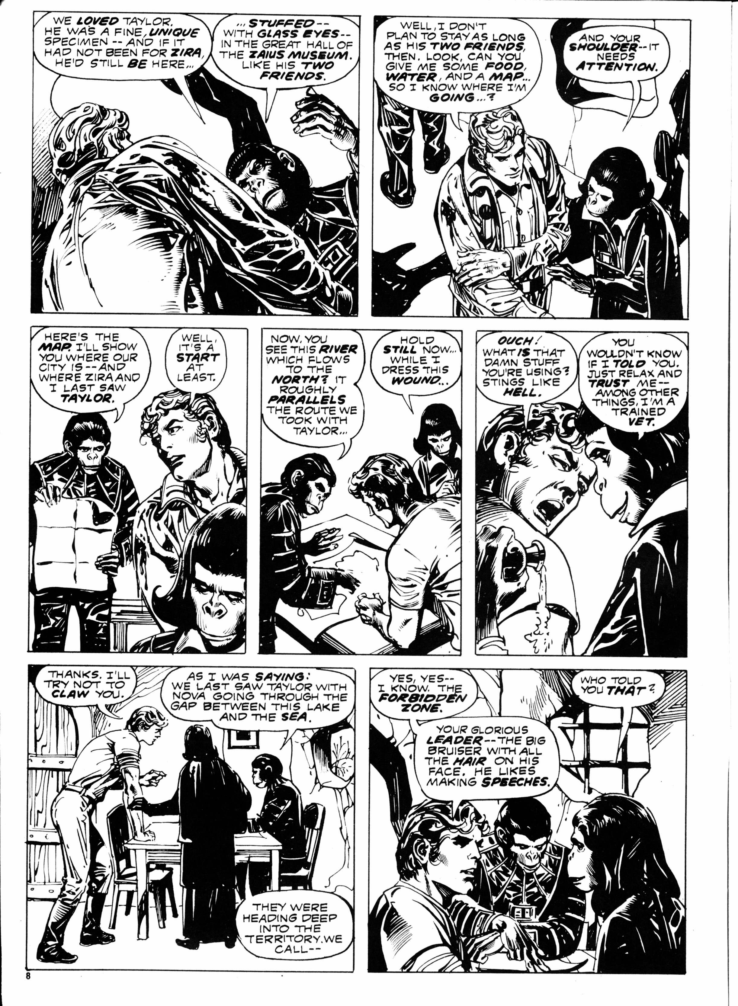 Read online Planet of the Apes (1974) comic -  Issue #37 - 8