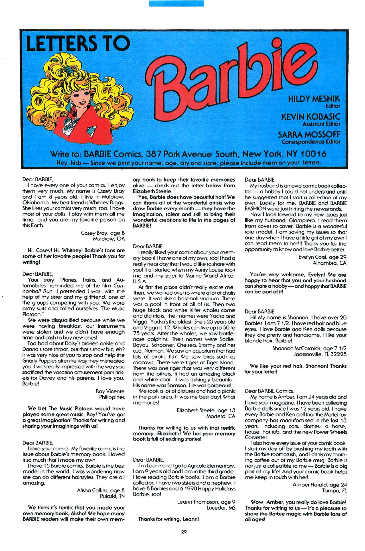 Read online Barbie comic -  Issue #21 - 31