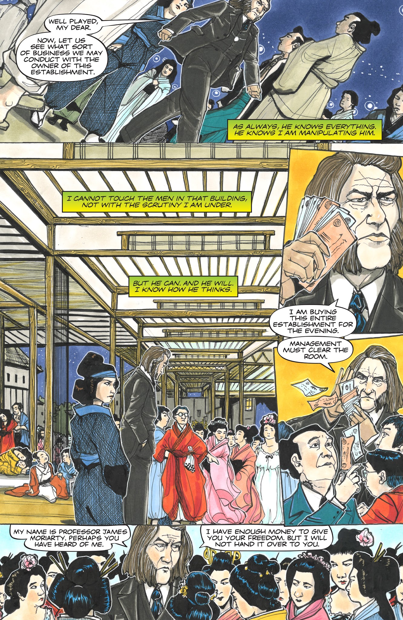 Read online Moriarty: The Jade Serpent comic -  Issue # Full - 17