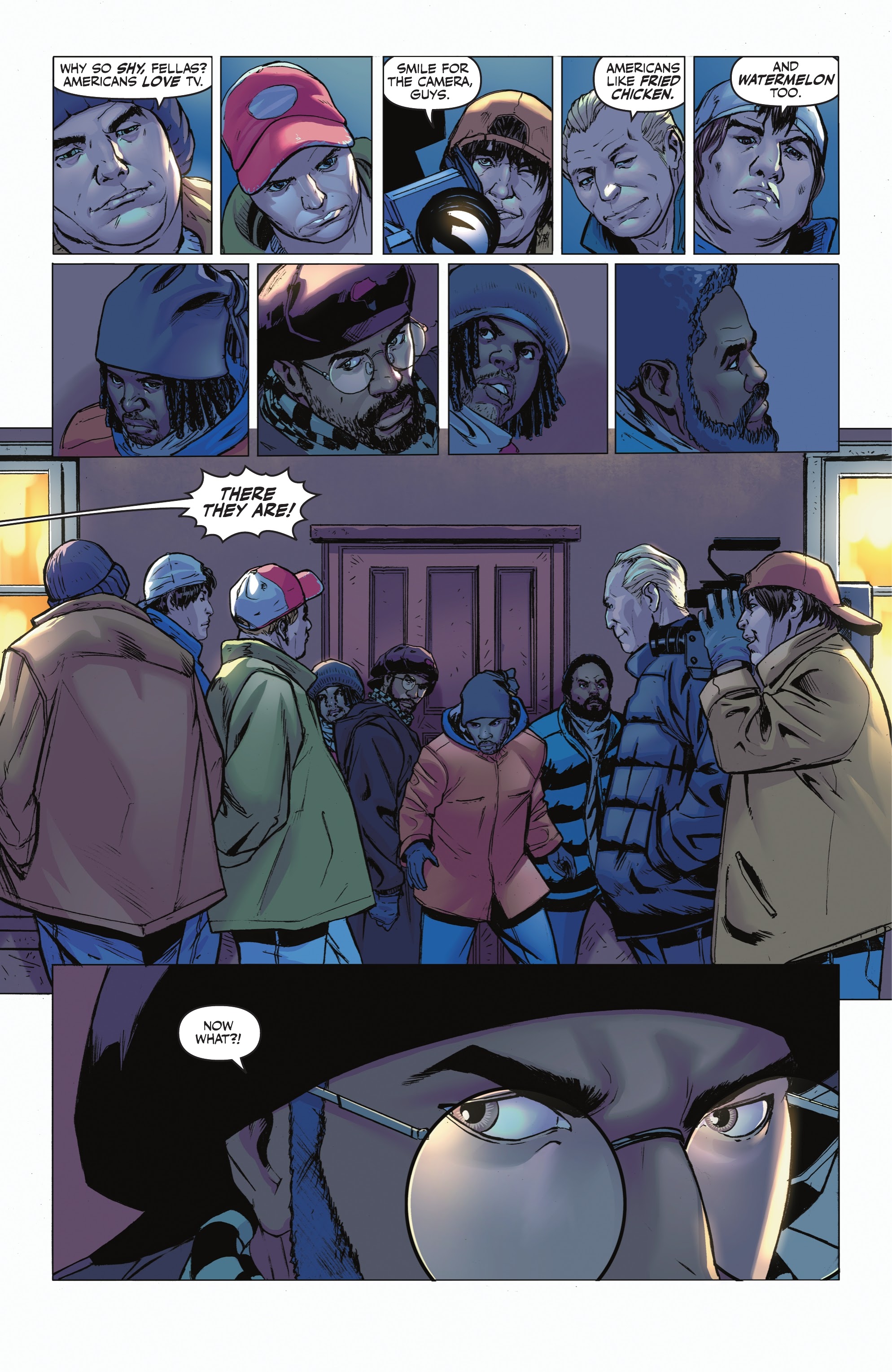 Read online Represent! comic -  Issue #8 - 9