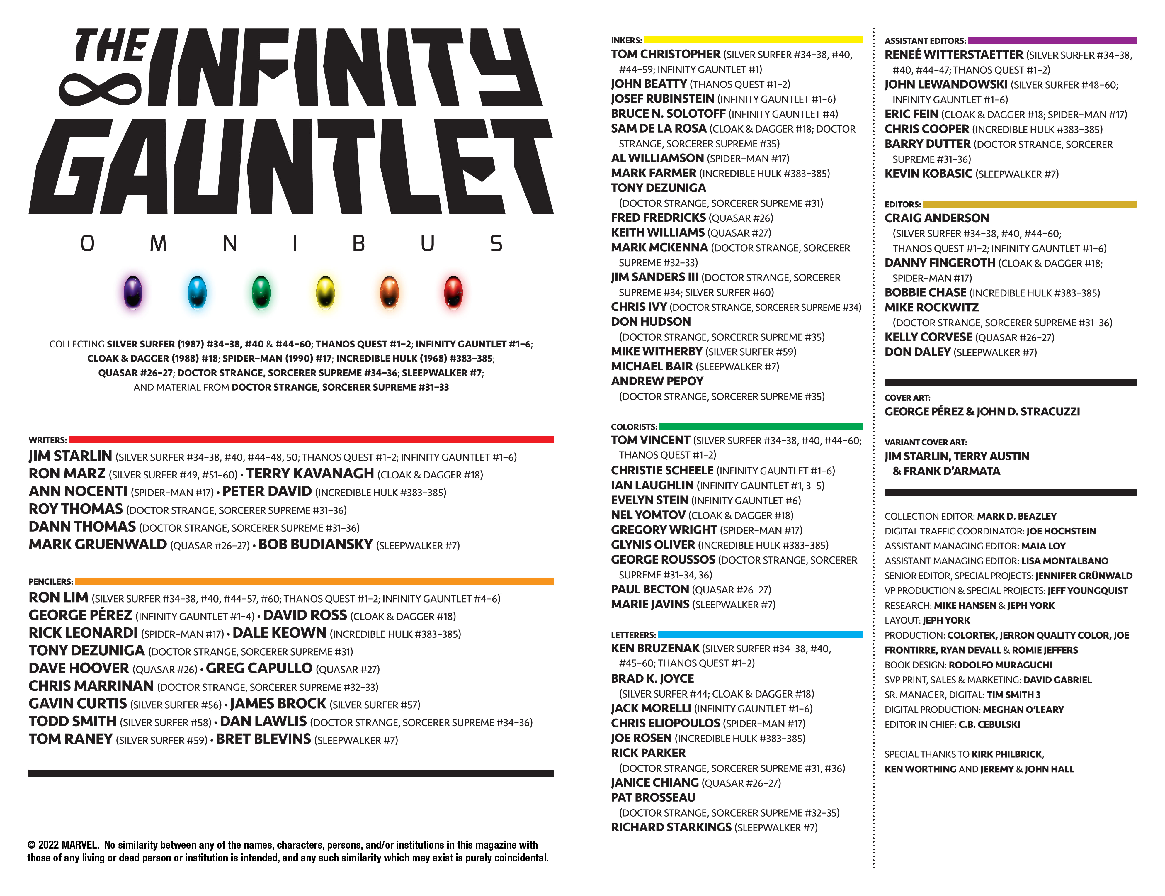 Read online Infinity Gauntlet Omnibus comic -  Issue # TPB (Part 1) - 3