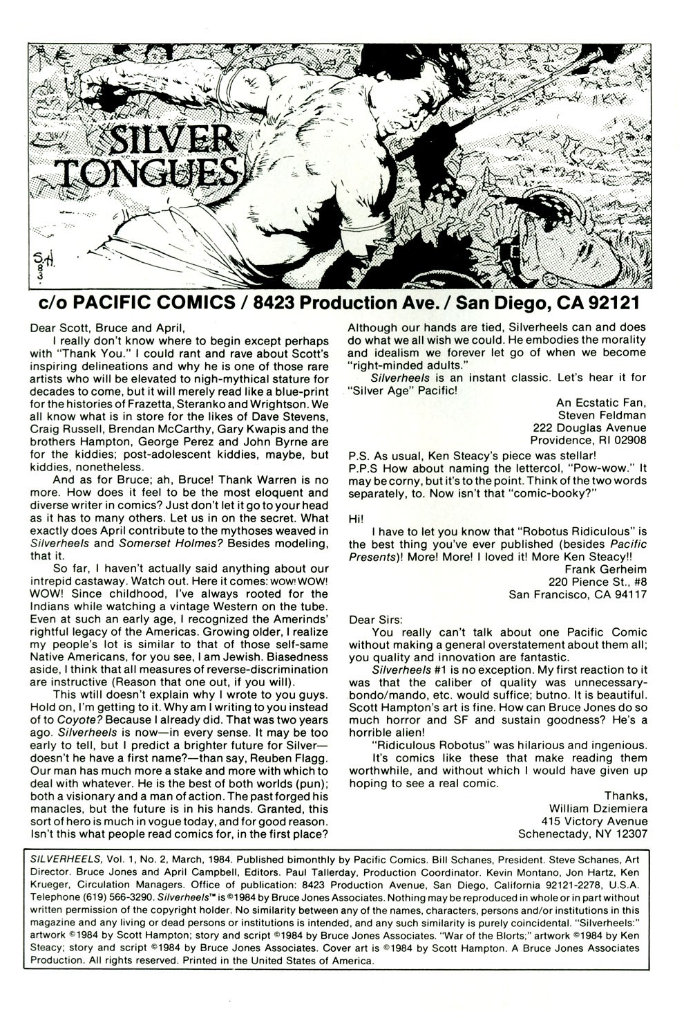 Read online Silverheels comic -  Issue #2 - 2