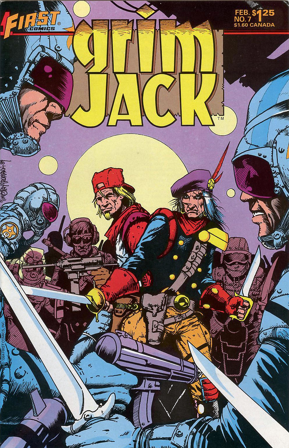 Read online Grimjack comic -  Issue #7 - 1