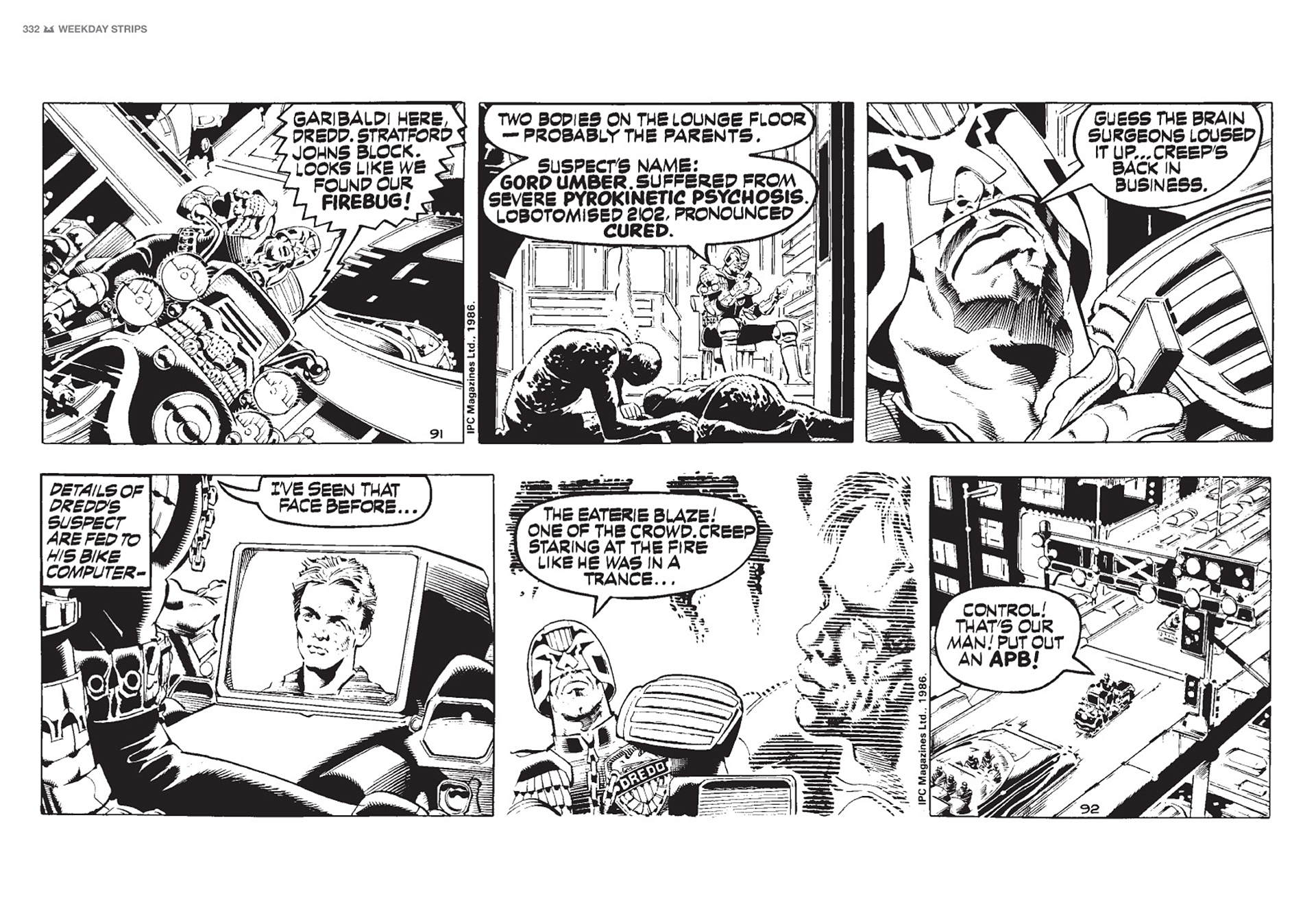 Read online Judge Dredd: The Daily Dredds comic -  Issue # TPB 1 - 335