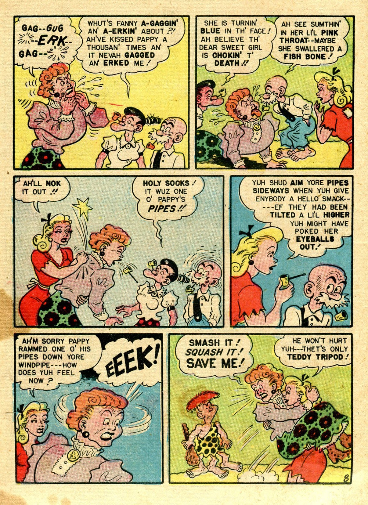 Read online Babe (1948) comic -  Issue #8 - 10