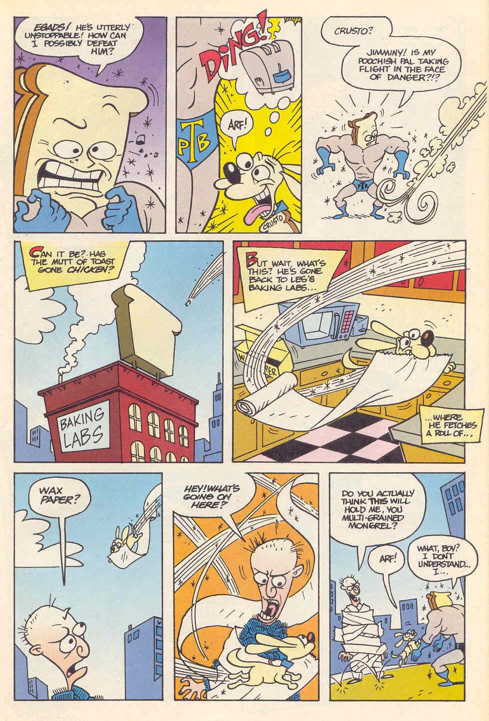 Read online Ren & Stimpy Show Special Powdered Toastman comic -  Issue # Full - 27