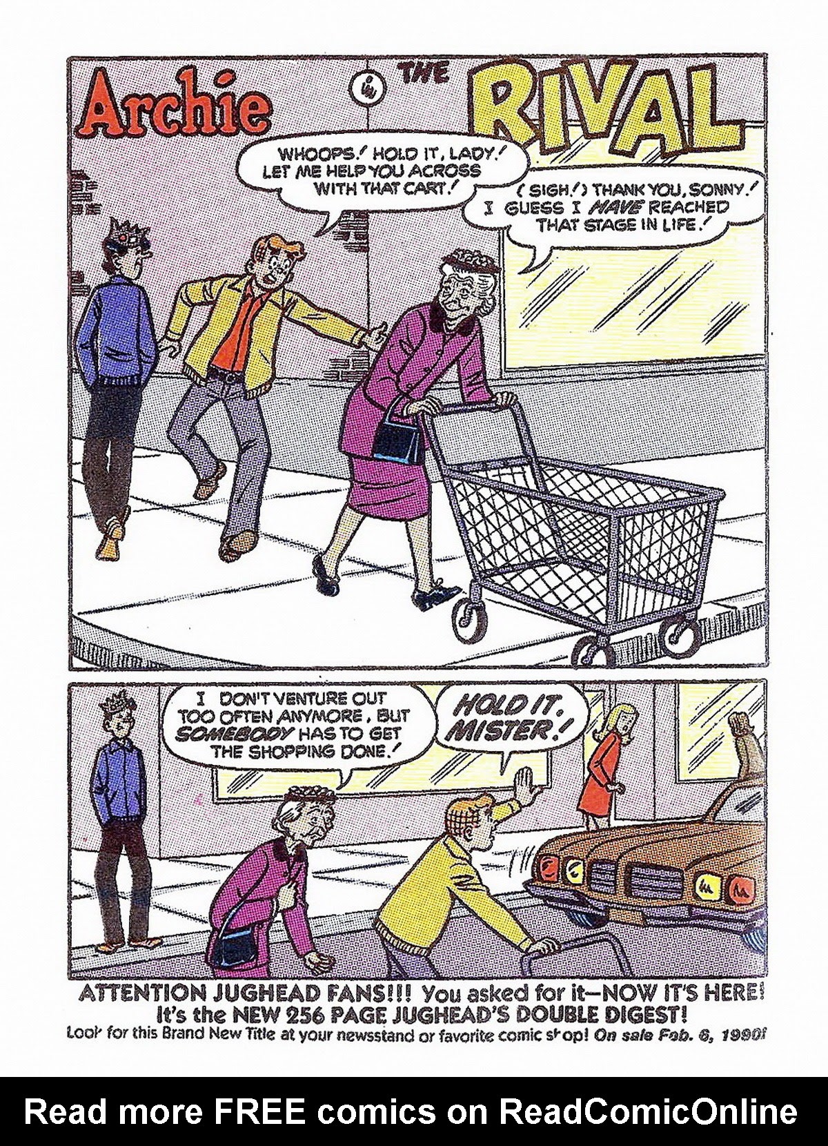 Read online Archie's Double Digest Magazine comic -  Issue #45 - 184
