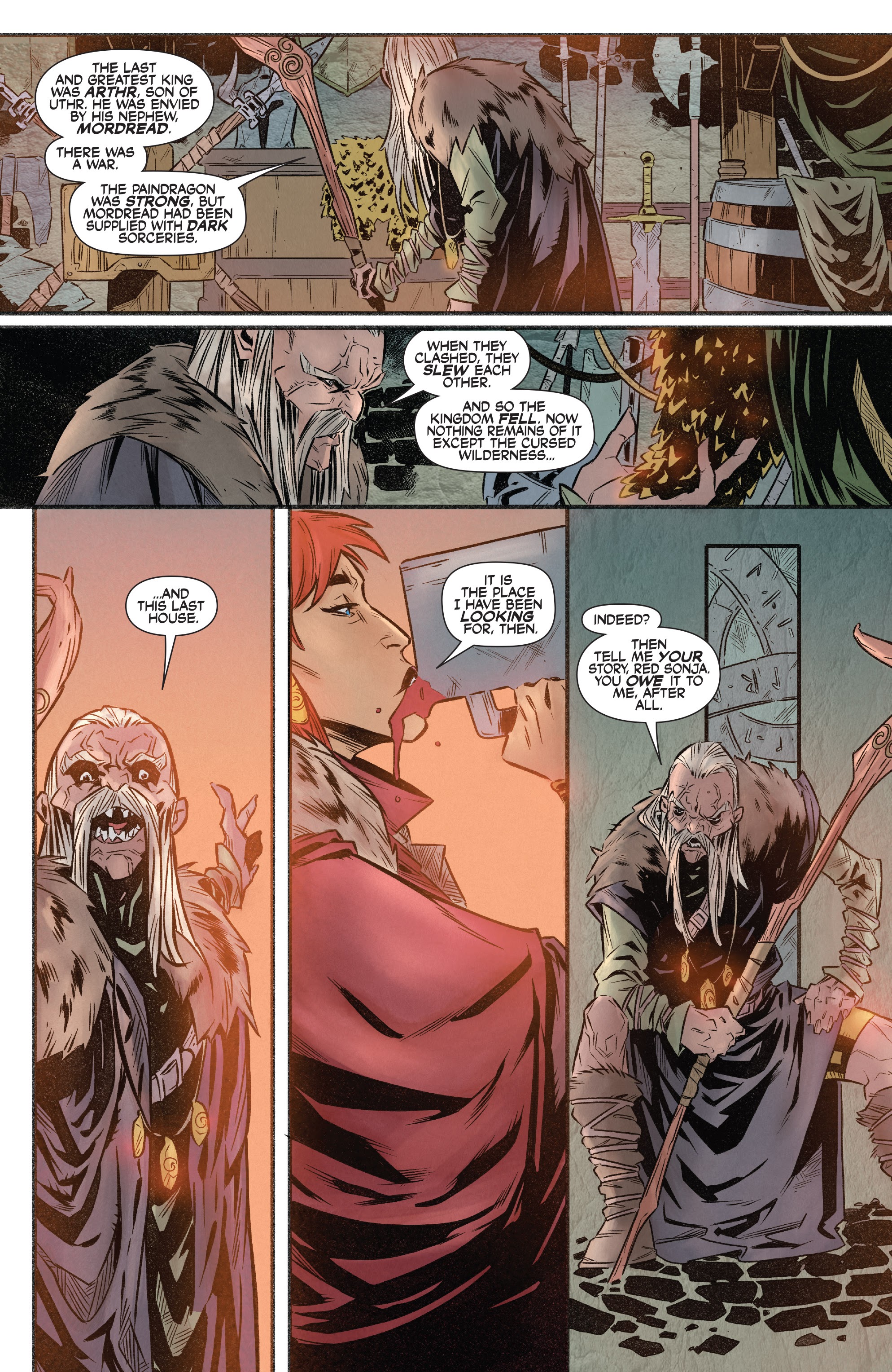 Read online Immortal Red Sonja comic -  Issue #1 - 8