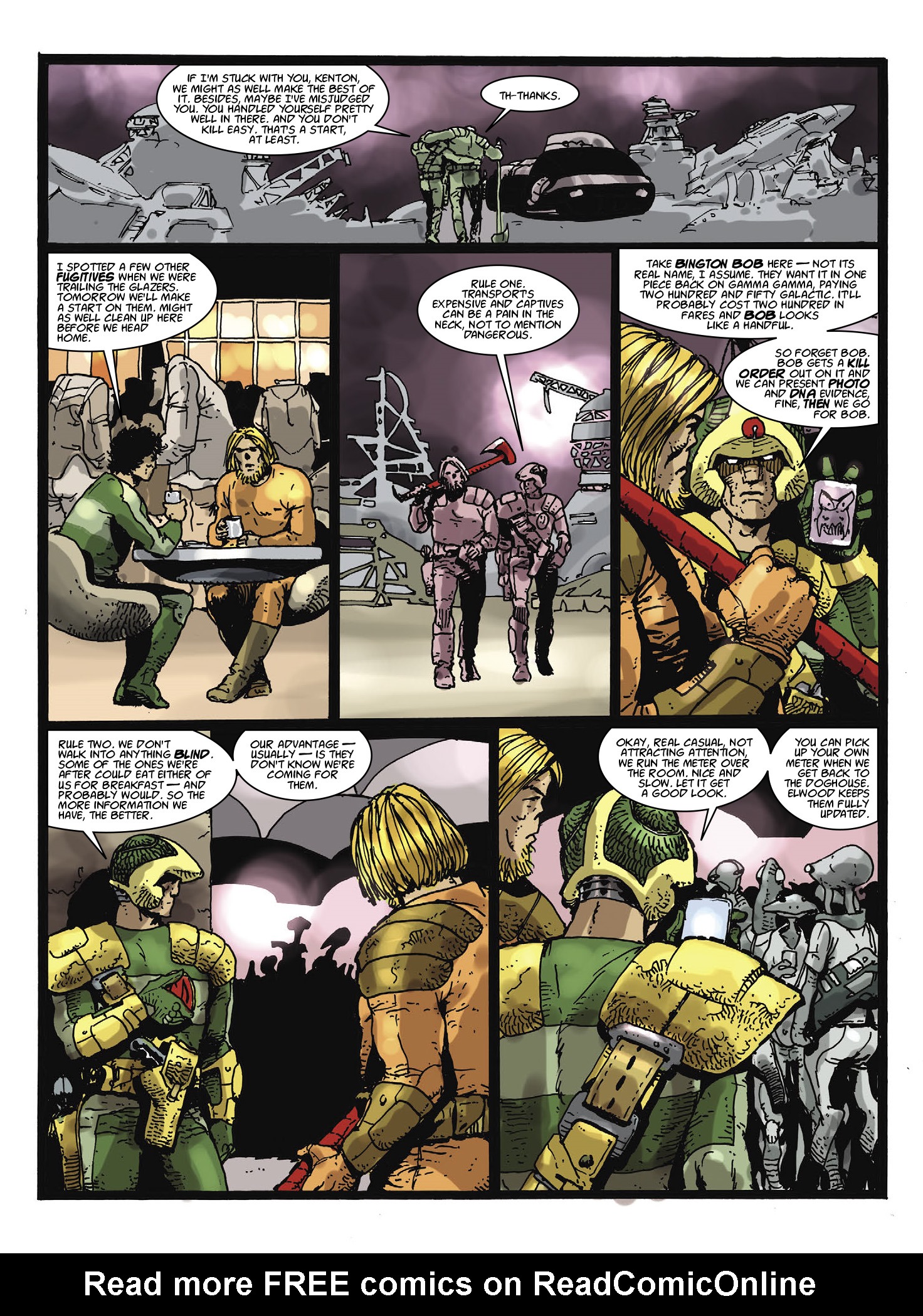 Read online Strontium Dog: The Son comic -  Issue # TPB - 48