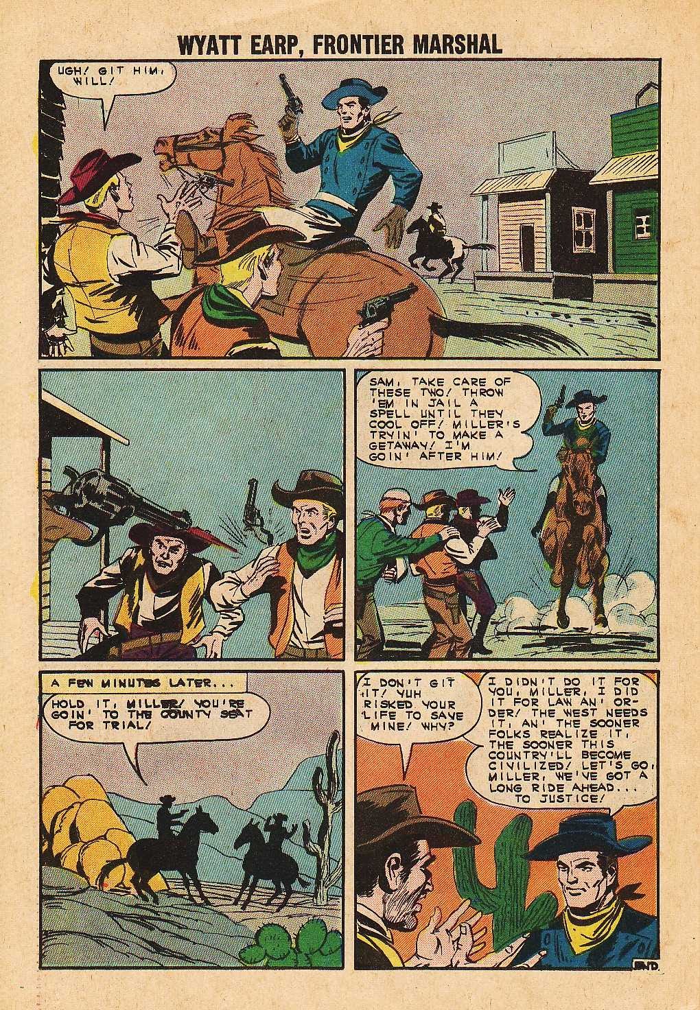 Read online Wyatt Earp Frontier Marshal comic -  Issue #49 - 26