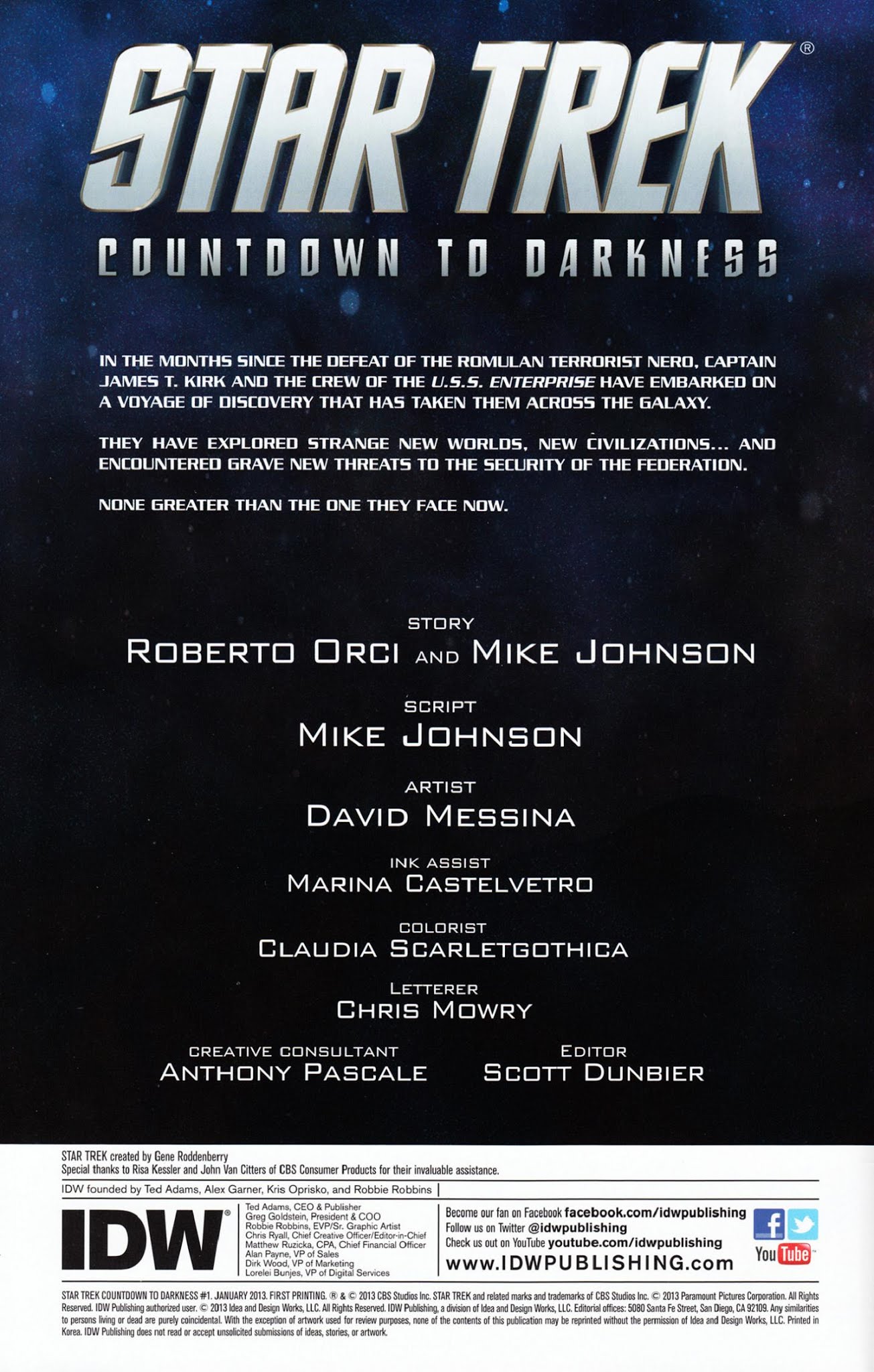 Read online Star Trek: Countdown To Darkness comic -  Issue #1 - 3