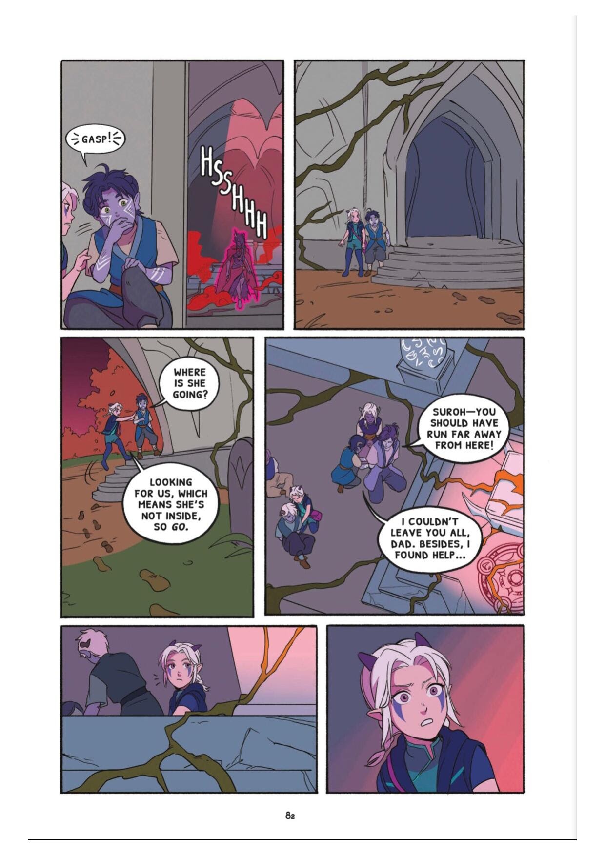 Read online The Dragon Prince: Bloodmoon Huntress comic -  Issue # TPB - 85
