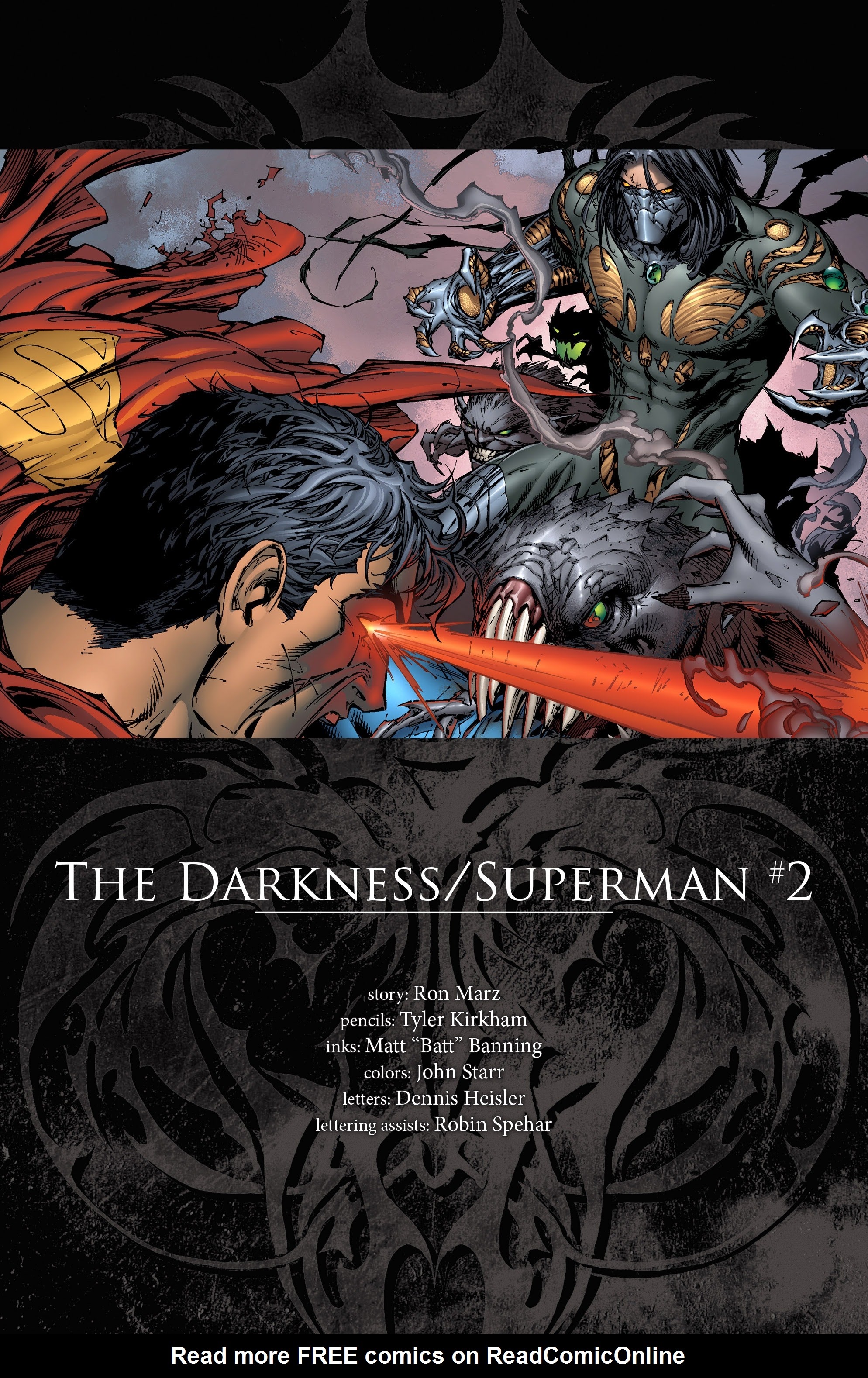 Read online The Darkness: Darkness/Batman & Darkness/Superman 20th Anniversary Collection comic -  Issue # TPB (Part 1) - 60