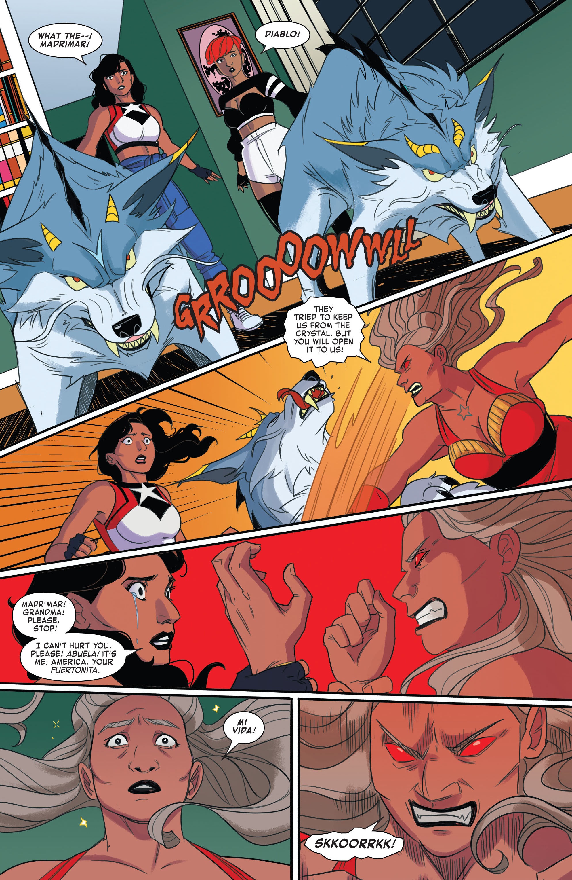 Read online Marvel-Verse: America Chavez comic -  Issue # TPB - 115