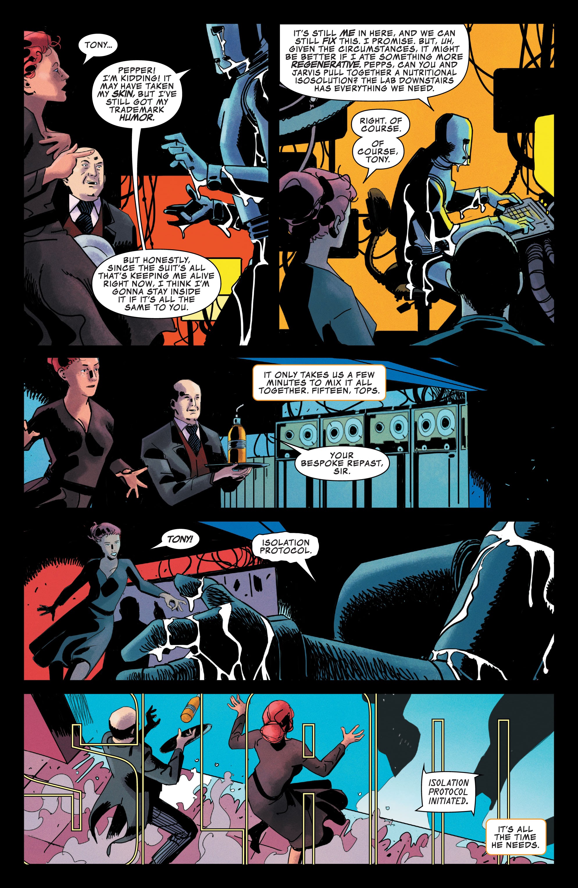 Read online The Darkhold comic -  Issue # Iron Man - 17