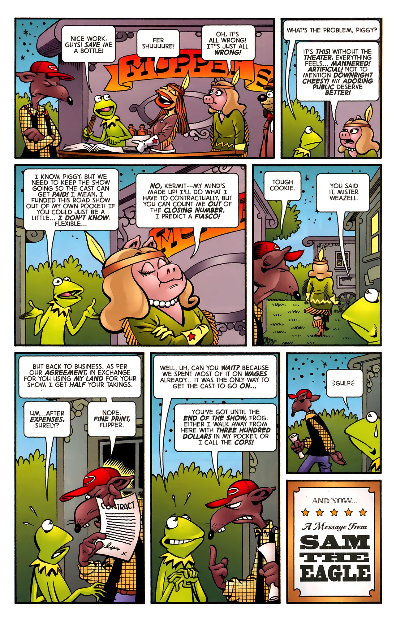 Read online The Muppet Show: The Comic Book comic -  Issue #1 - 10