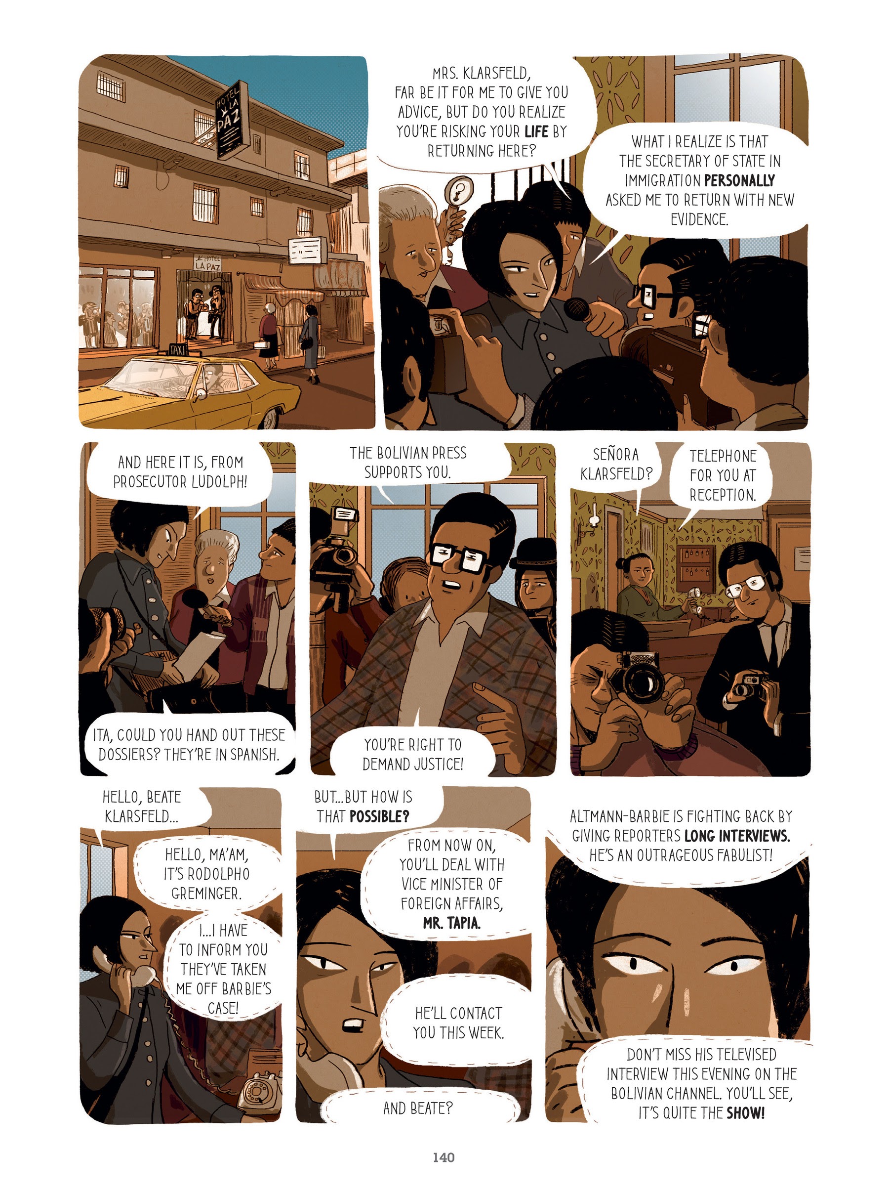 Read online For Justice: The Serge & Beate Klarsfeld Story comic -  Issue # TPB (Part 2) - 40