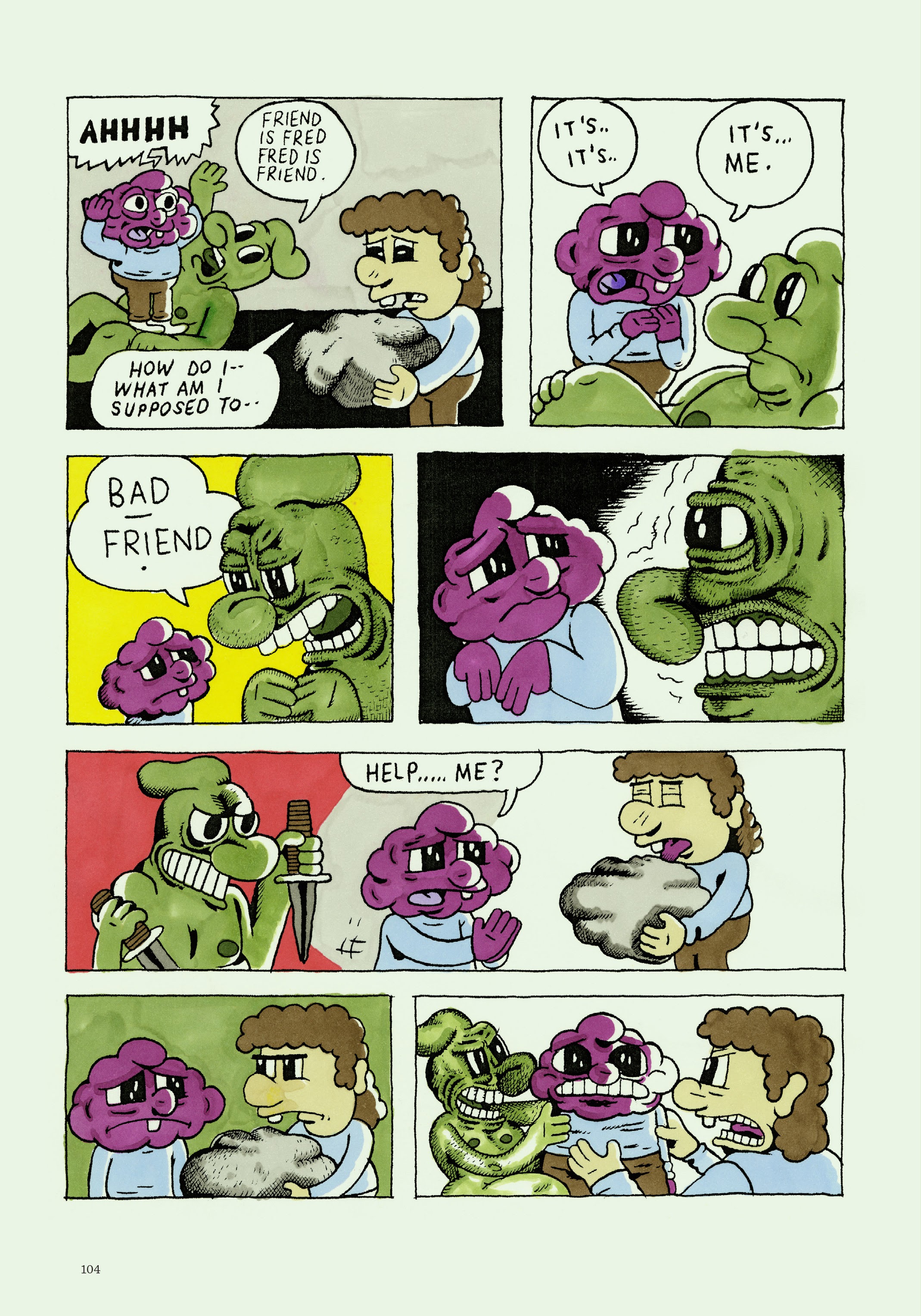 Read online Now: The New Comics Anthology comic -  Issue #7 - 104