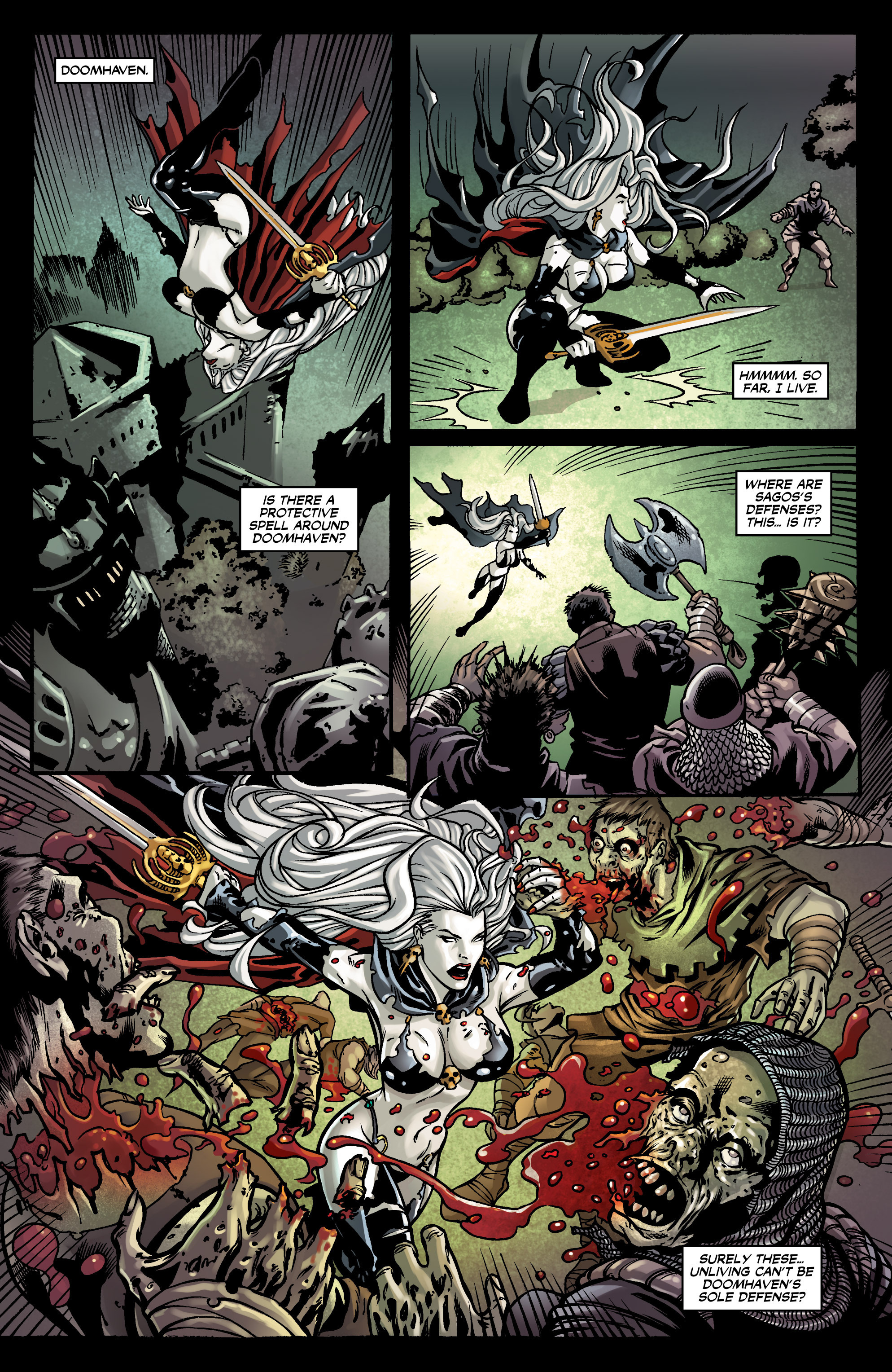Read online Lady Death Origins comic -  Issue #15 - 15