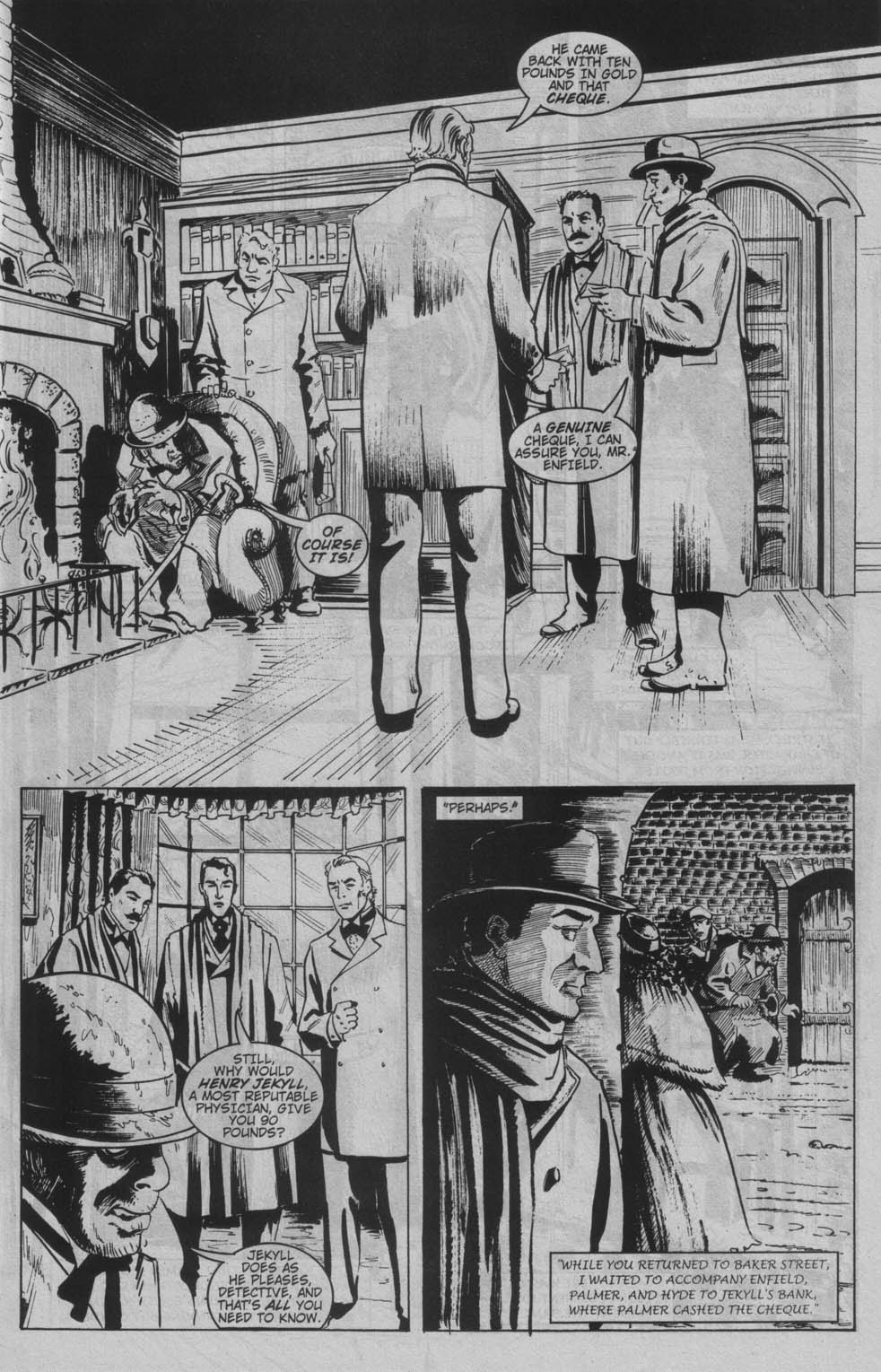 Read online Sherlock Holmes: Dr. Jekyll & Mr. Holmes comic -  Issue # Full - 5