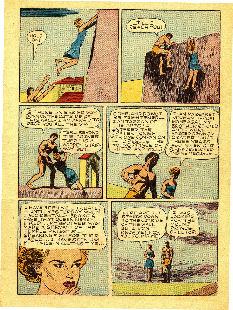Read online Tarzan (1948) comic -  Issue #38 - 11