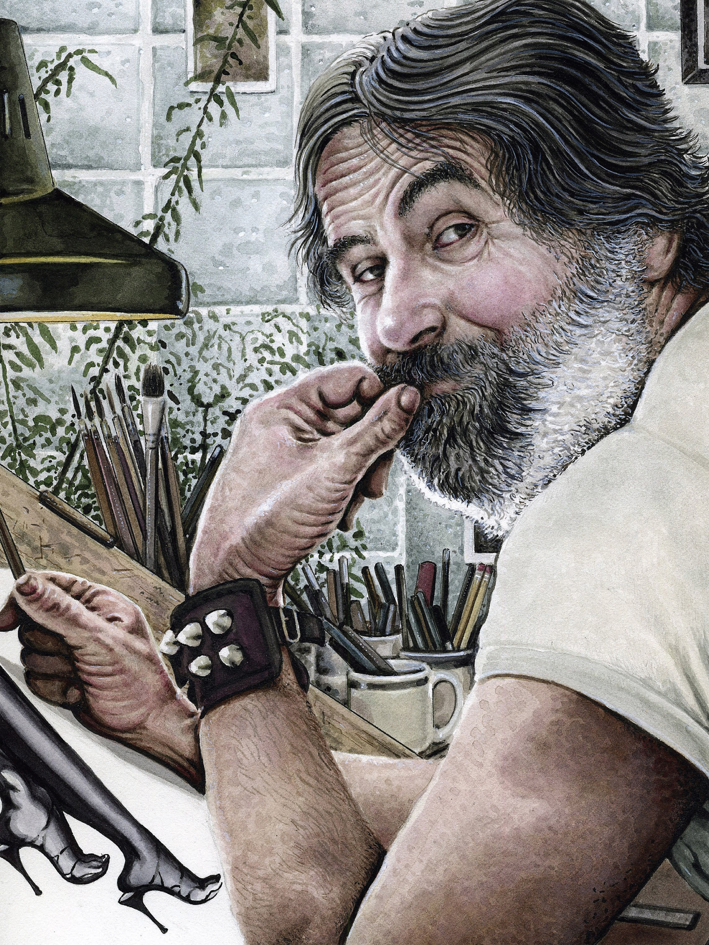 Read online More Heroes of the Comics: Portraits of the Legends of Comic Books comic -  Issue # TPB (Part 2) - 98