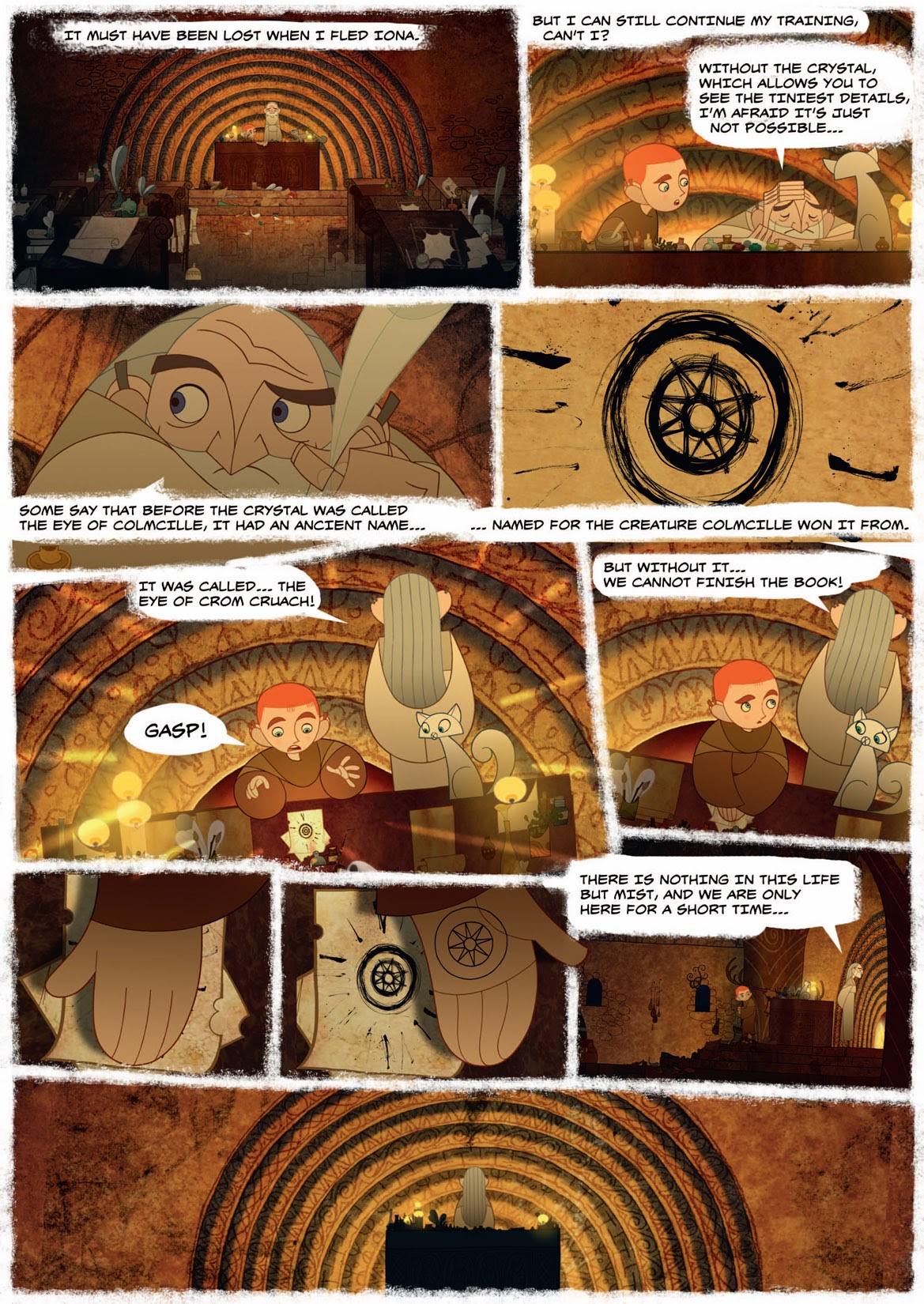 Read online The Secret Of Kells comic -  Issue # TPB - 75