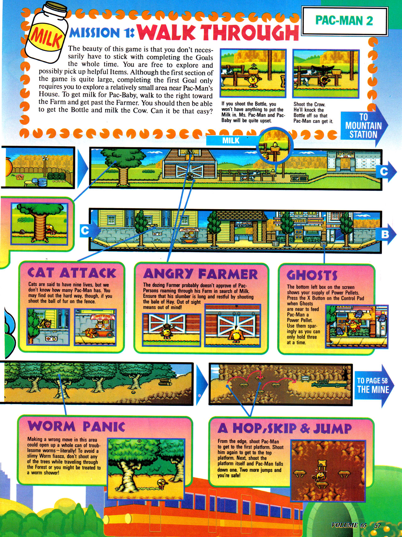 Read online Nintendo Power comic -  Issue #65 - 64
