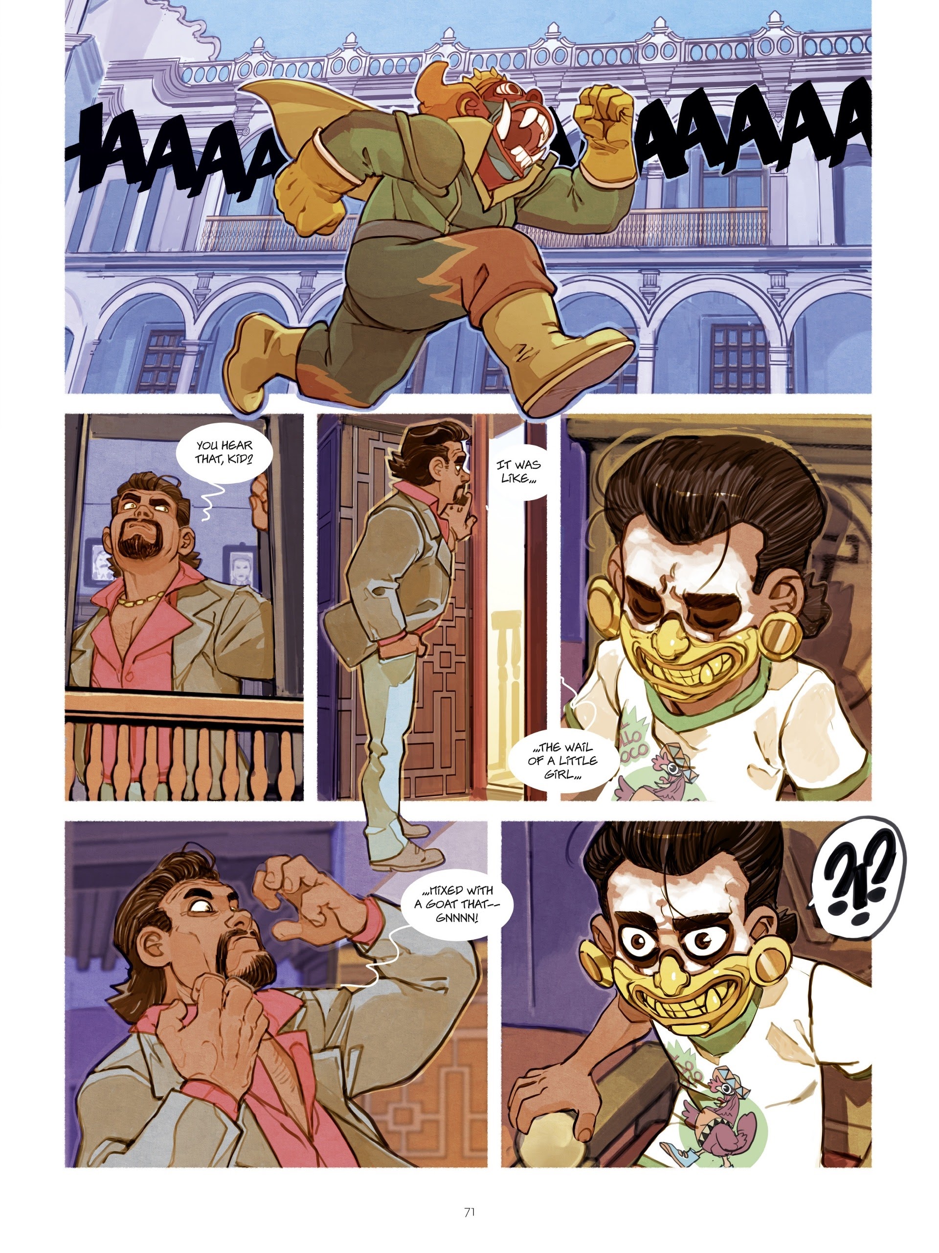 Read online Masks comic -  Issue #1 - 71