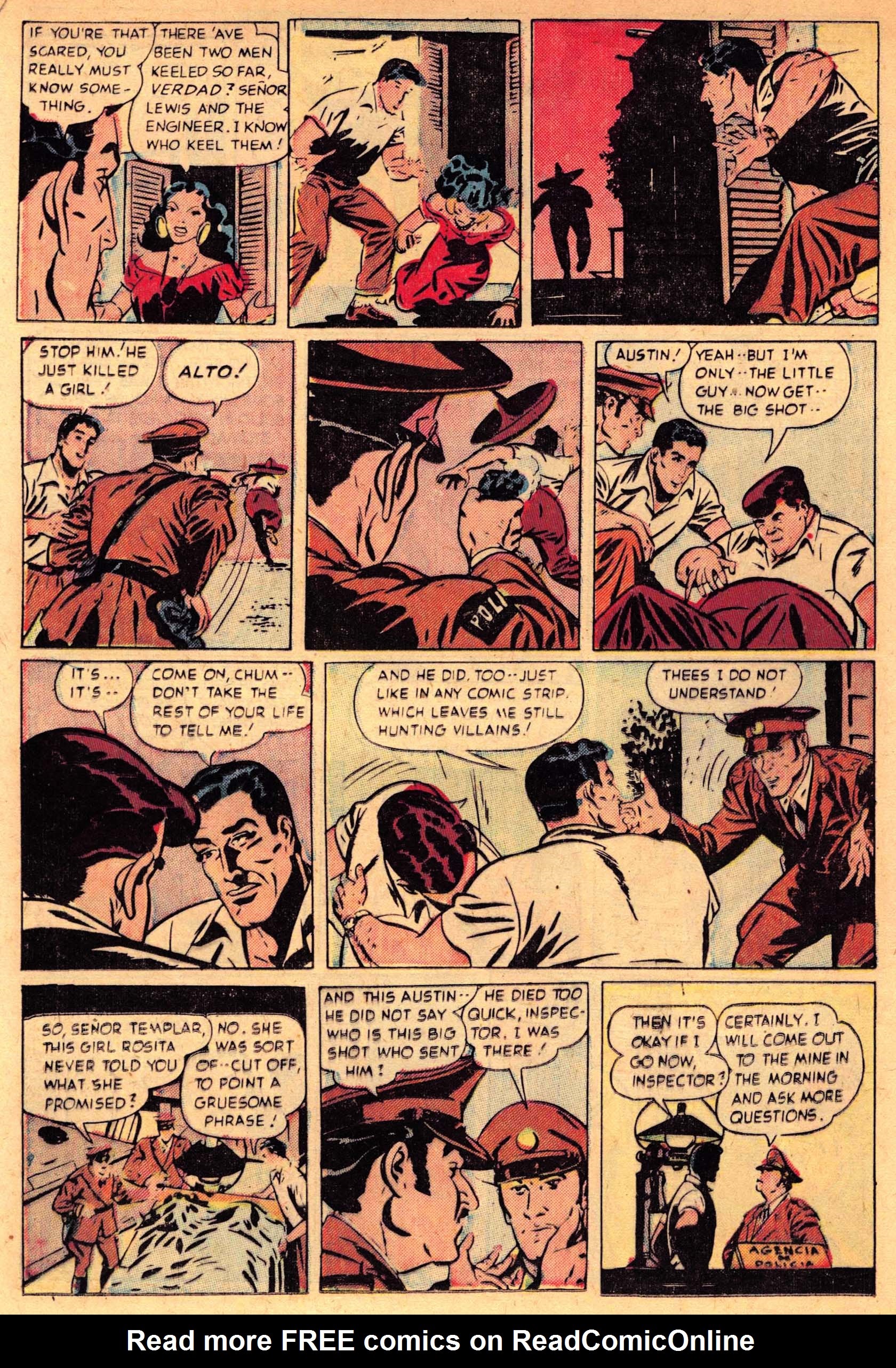 Read online The Saint (1947) comic -  Issue #11 - 24