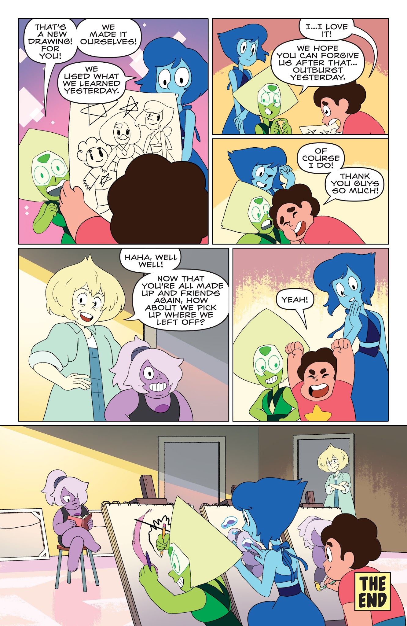 Read online Steven Universe Ongoing comic -  Issue #9 - 24