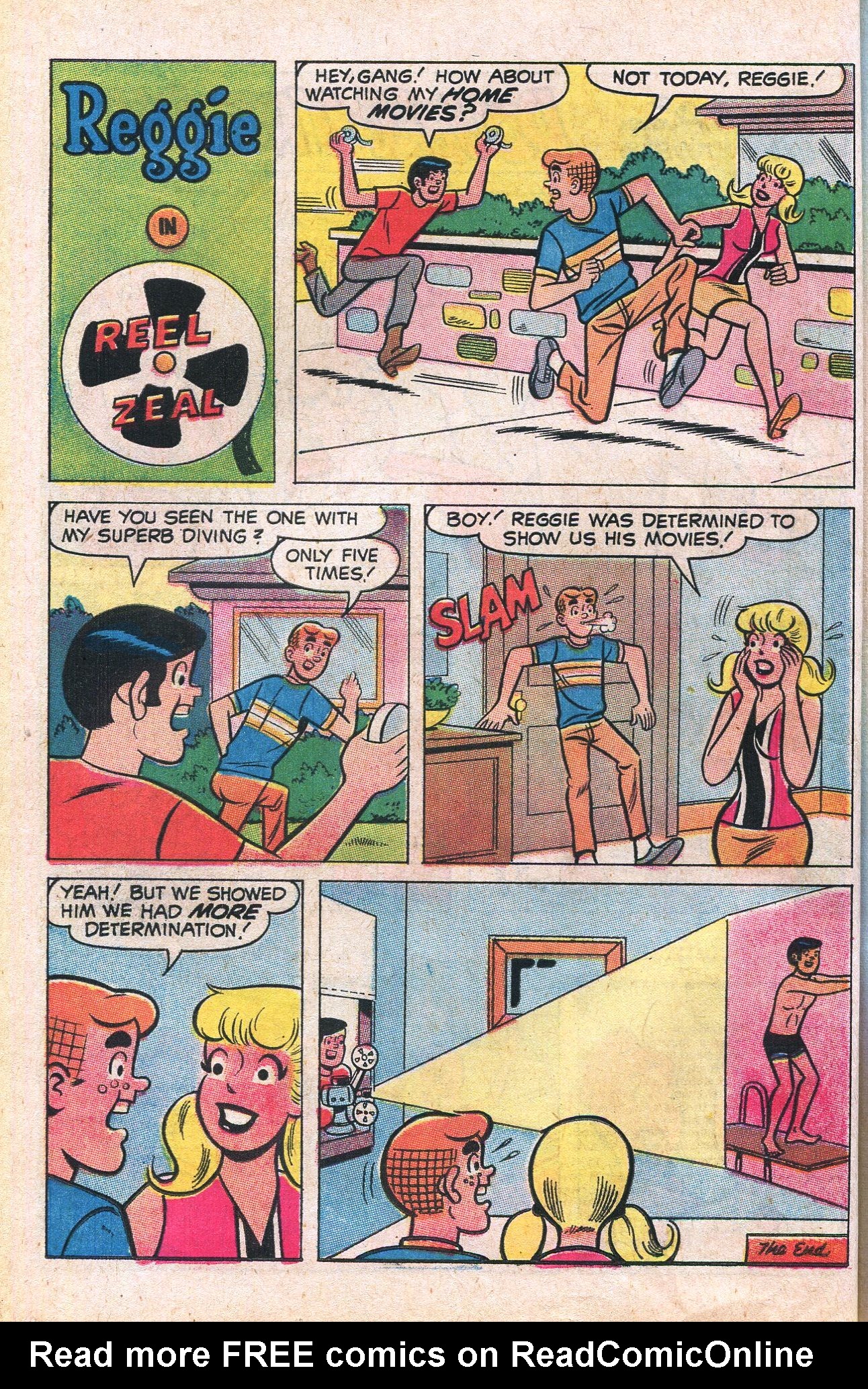 Read online Reggie's Wise Guy Jokes comic -  Issue #7 - 16