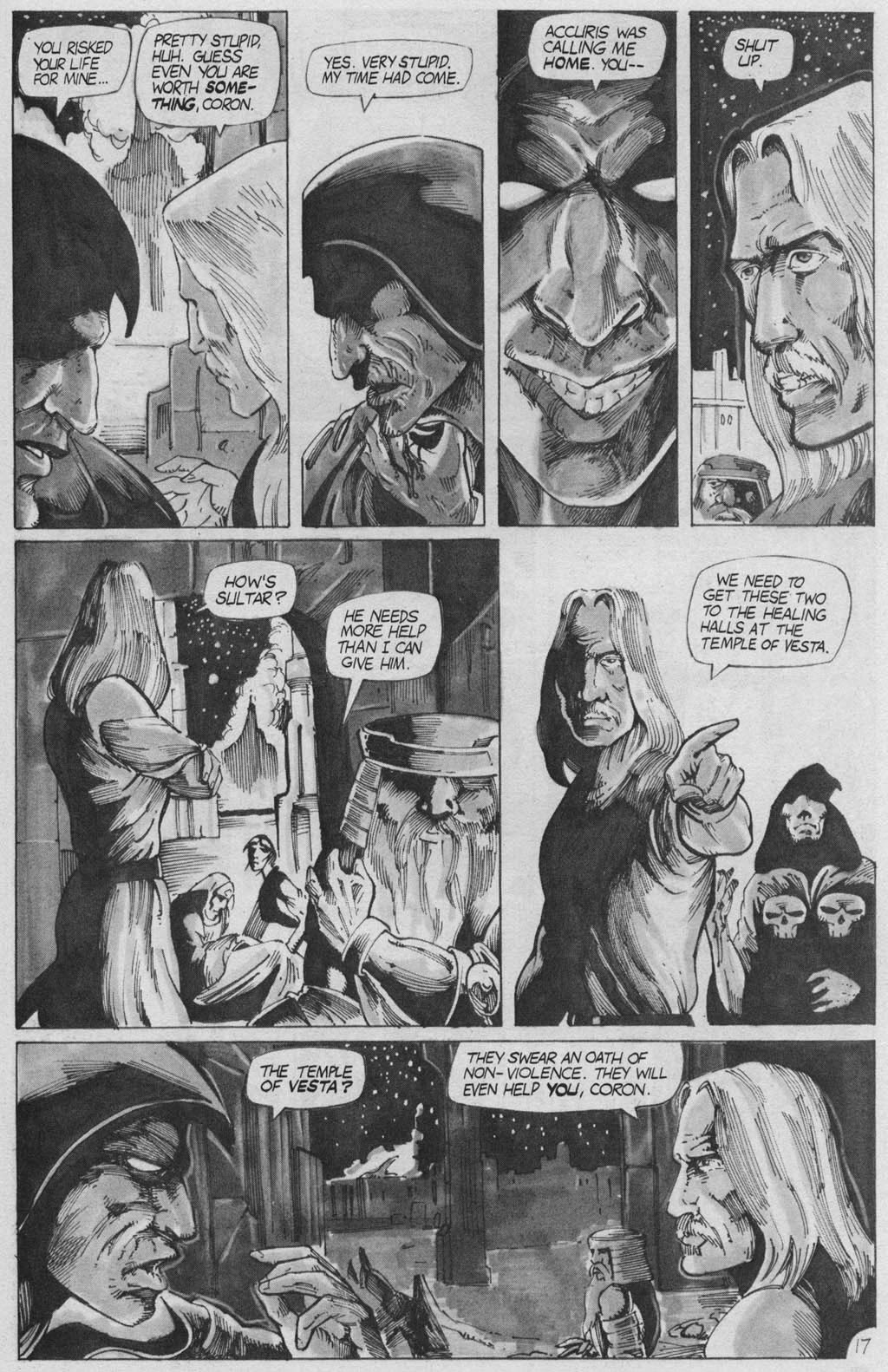 Read online Adventurers (1986) comic -  Issue #10 - 19