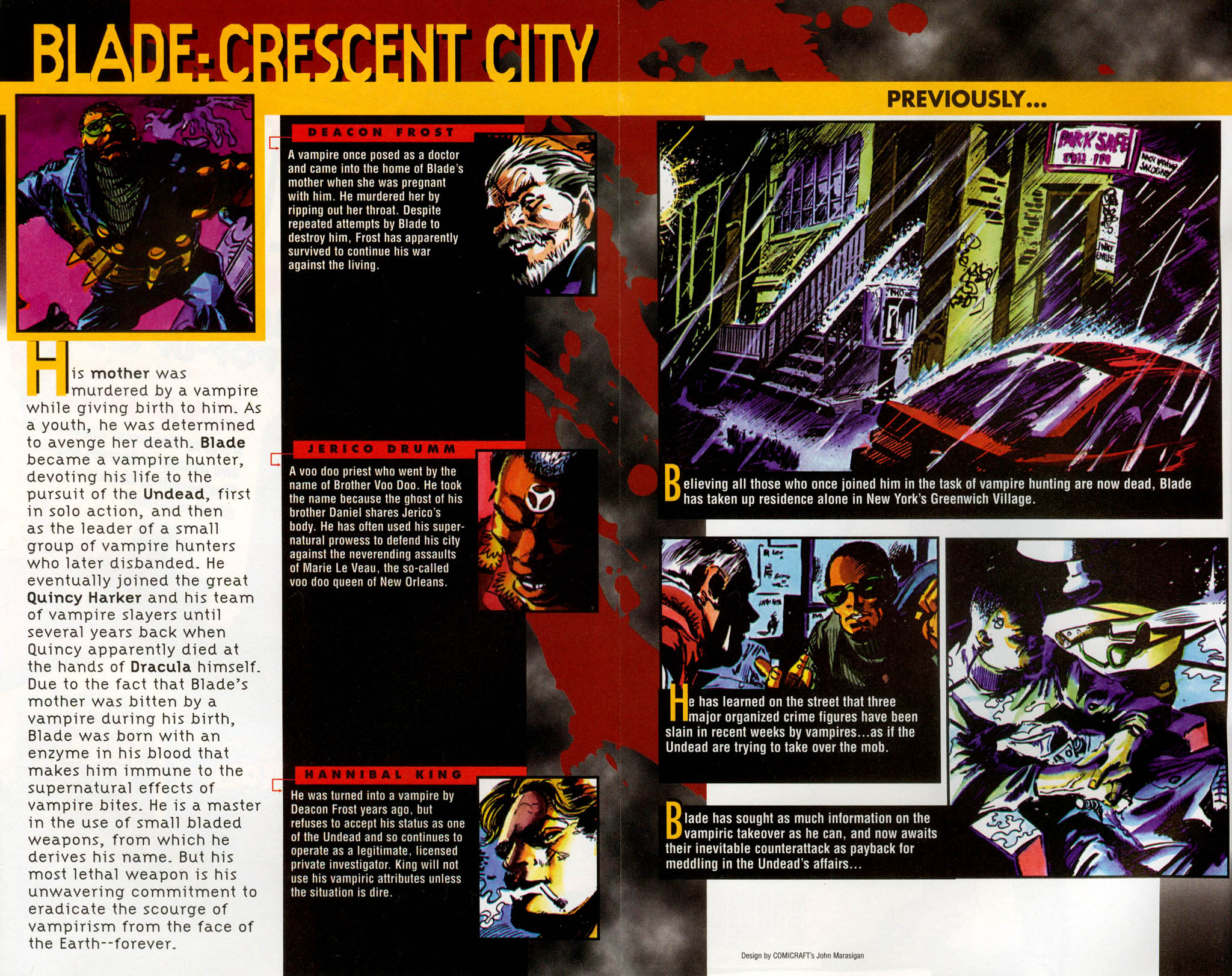 Read online Blade: Crescent City Blues comic -  Issue # Full - 2