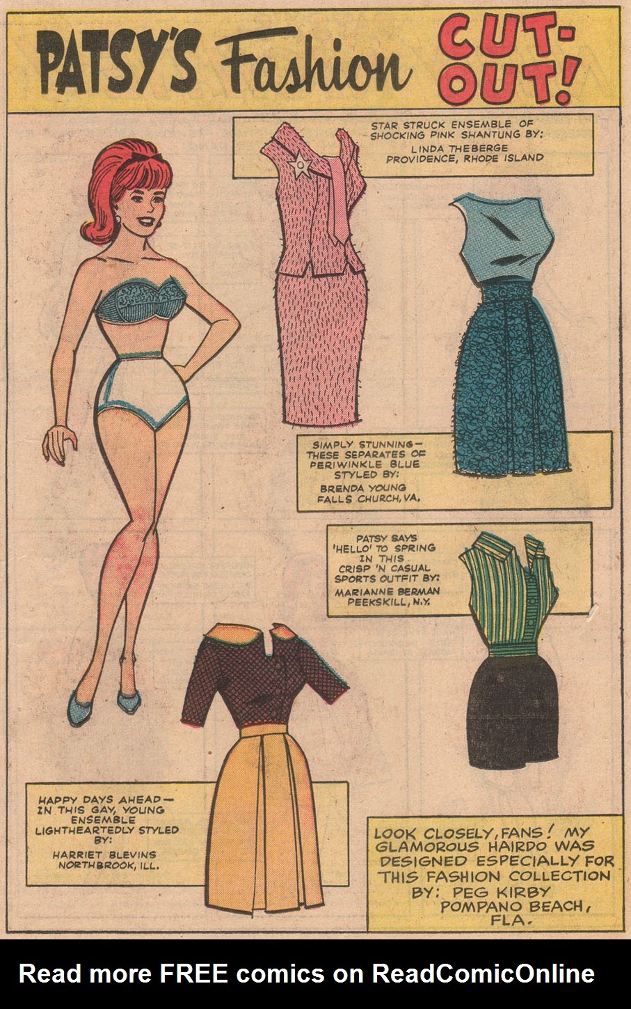 Read online Patsy Walker's Fashion Parade comic -  Issue # Full - 47