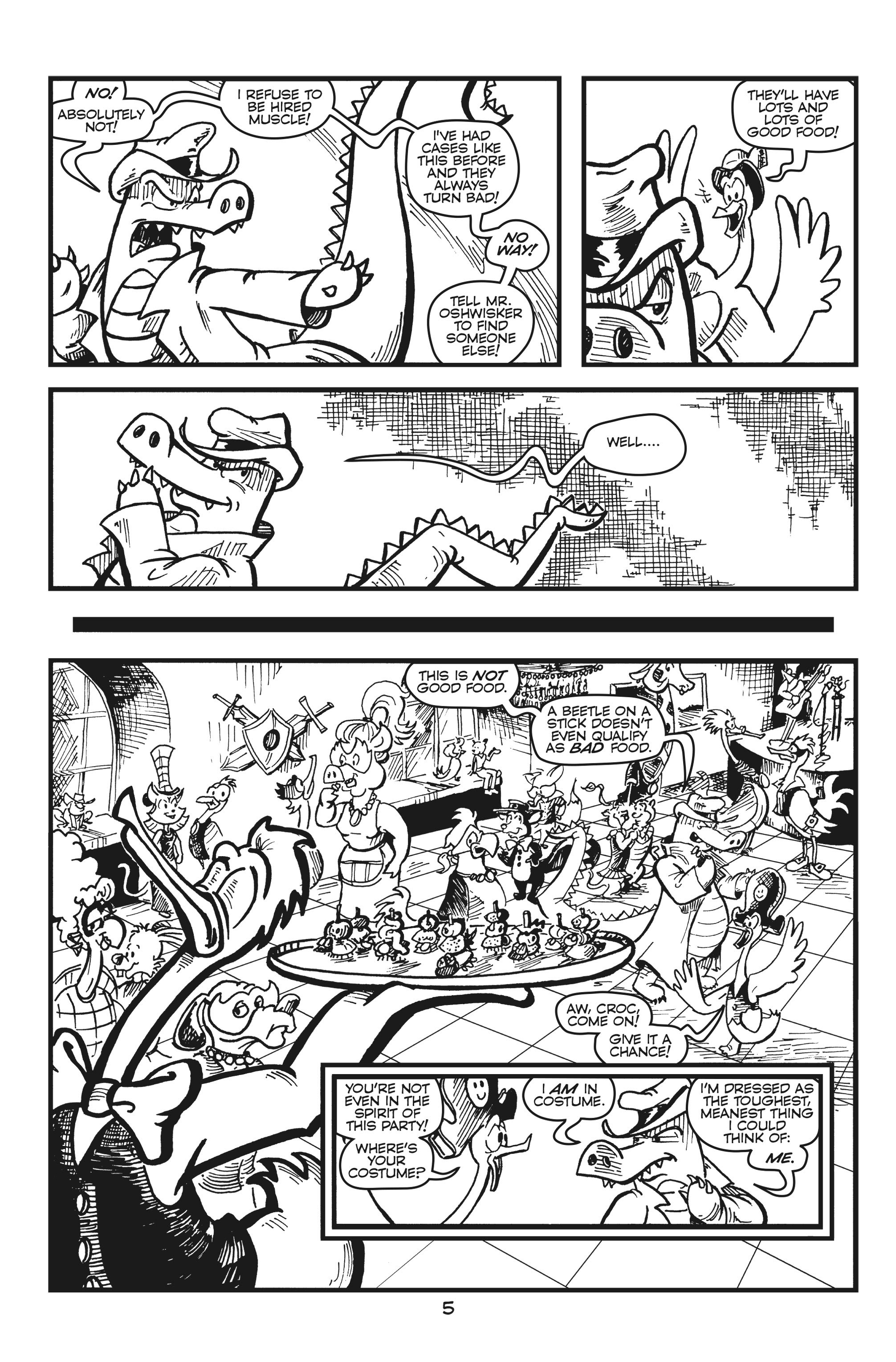 Read online Charlie Croc: Private Eye comic -  Issue #3 - 7