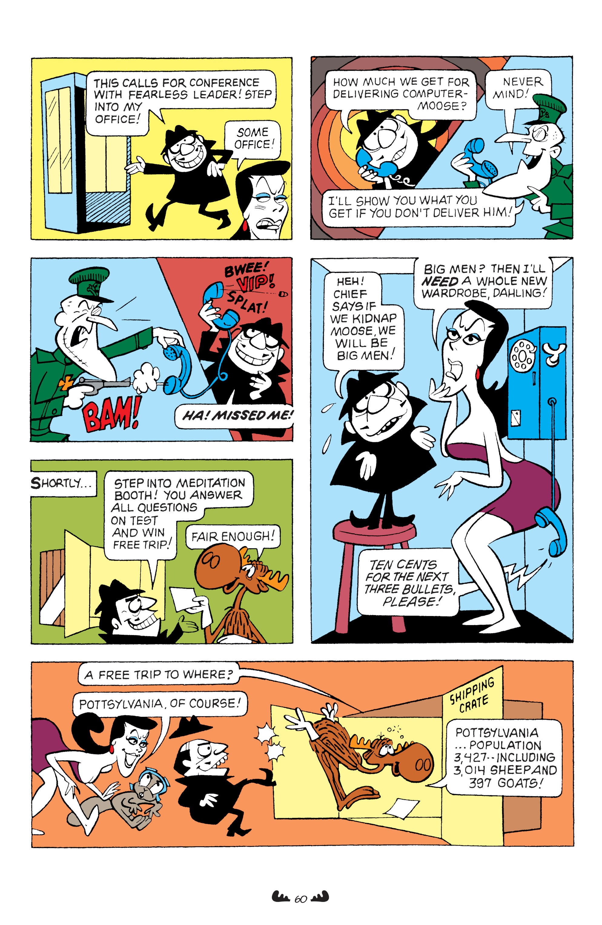 Read online Rocky & Bullwinkle Classics comic -  Issue # TPB 3 - 61