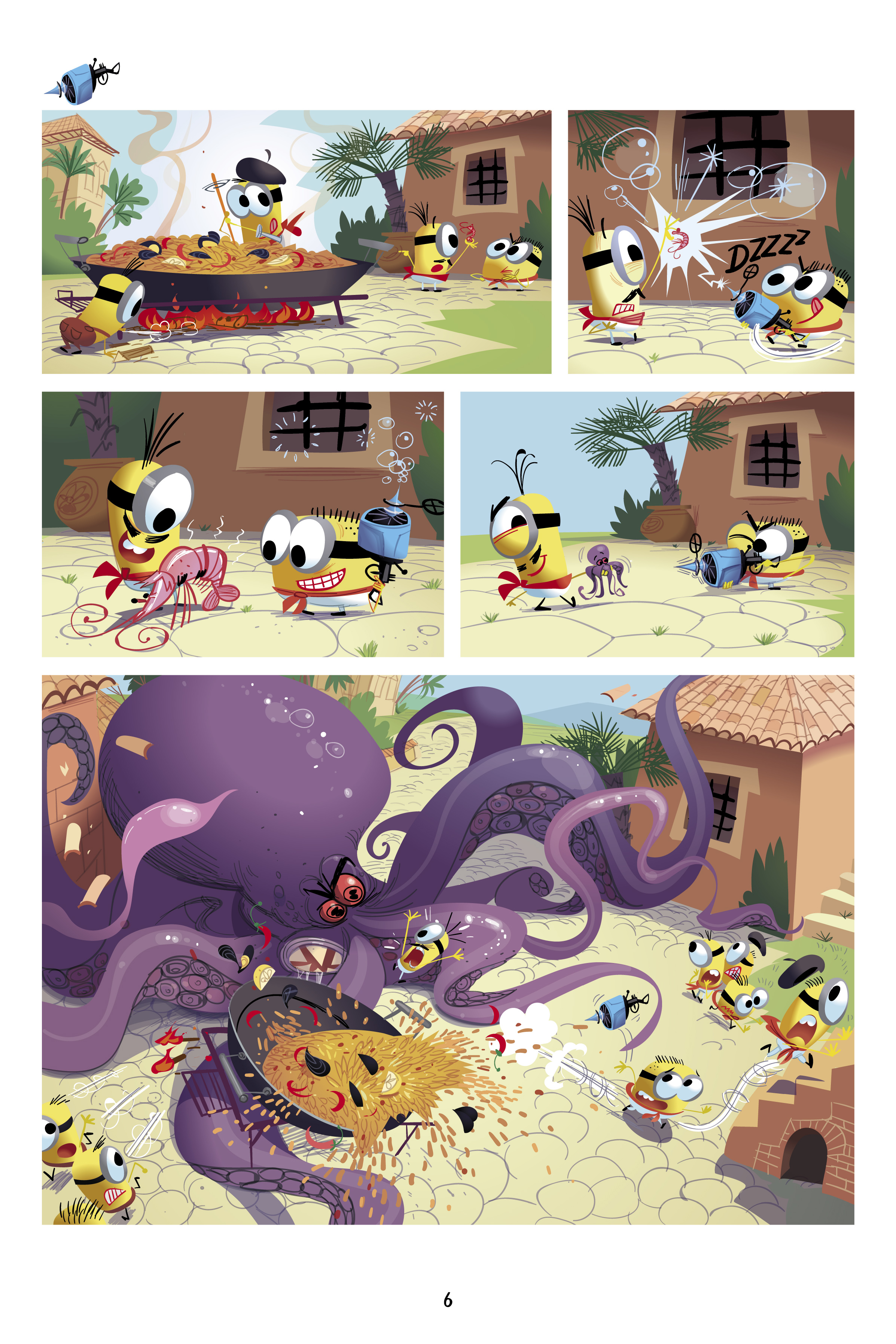 Read online Minions: Paella comic -  Issue # TPB - 8