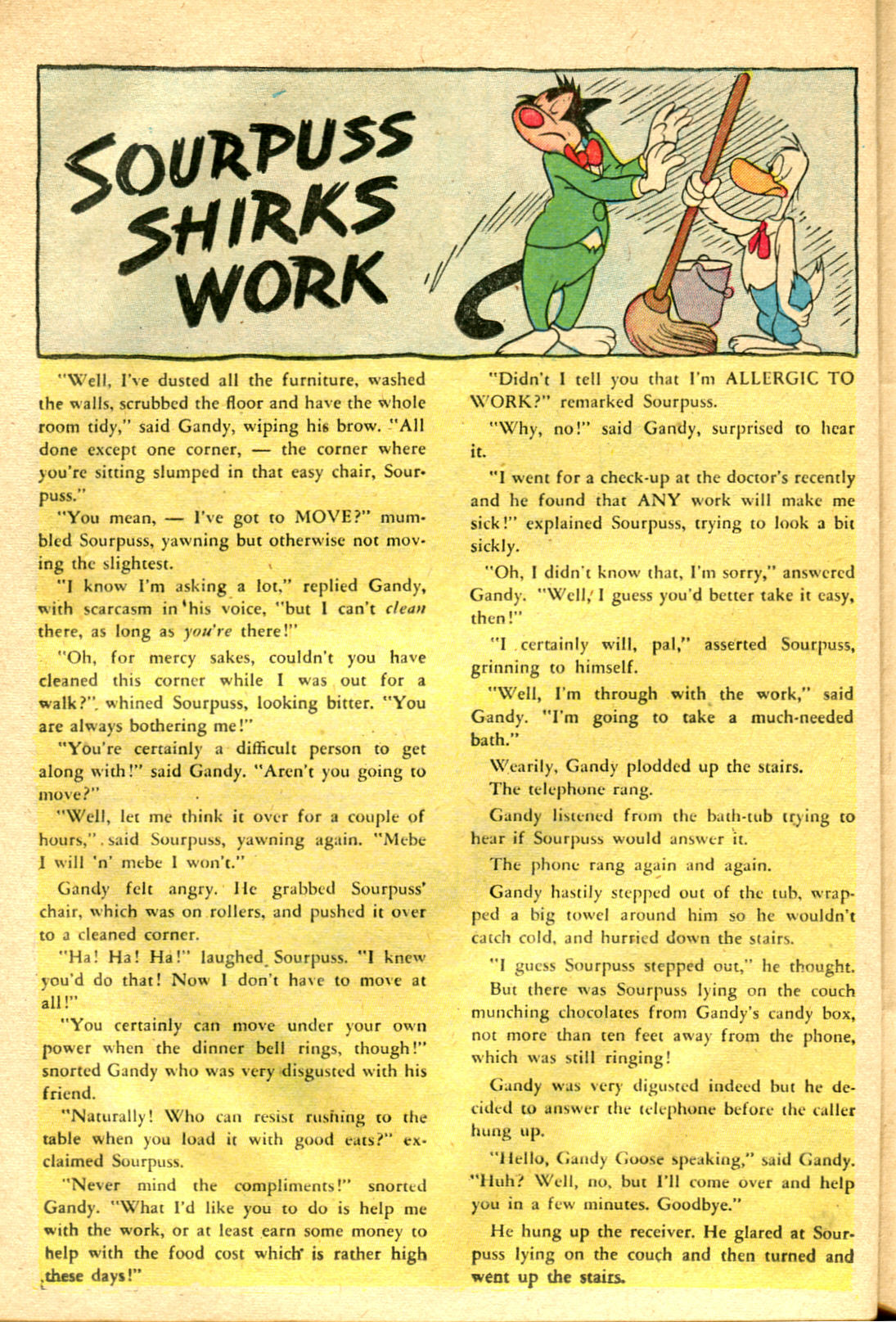 Read online Paul Terry's Mighty Mouse Comics comic -  Issue #43 - 74