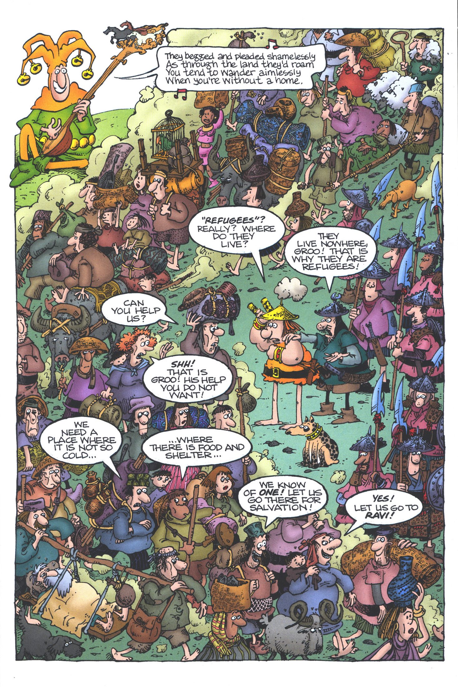 Read online Groo: Hell On Earth comic -  Issue #3 - 11