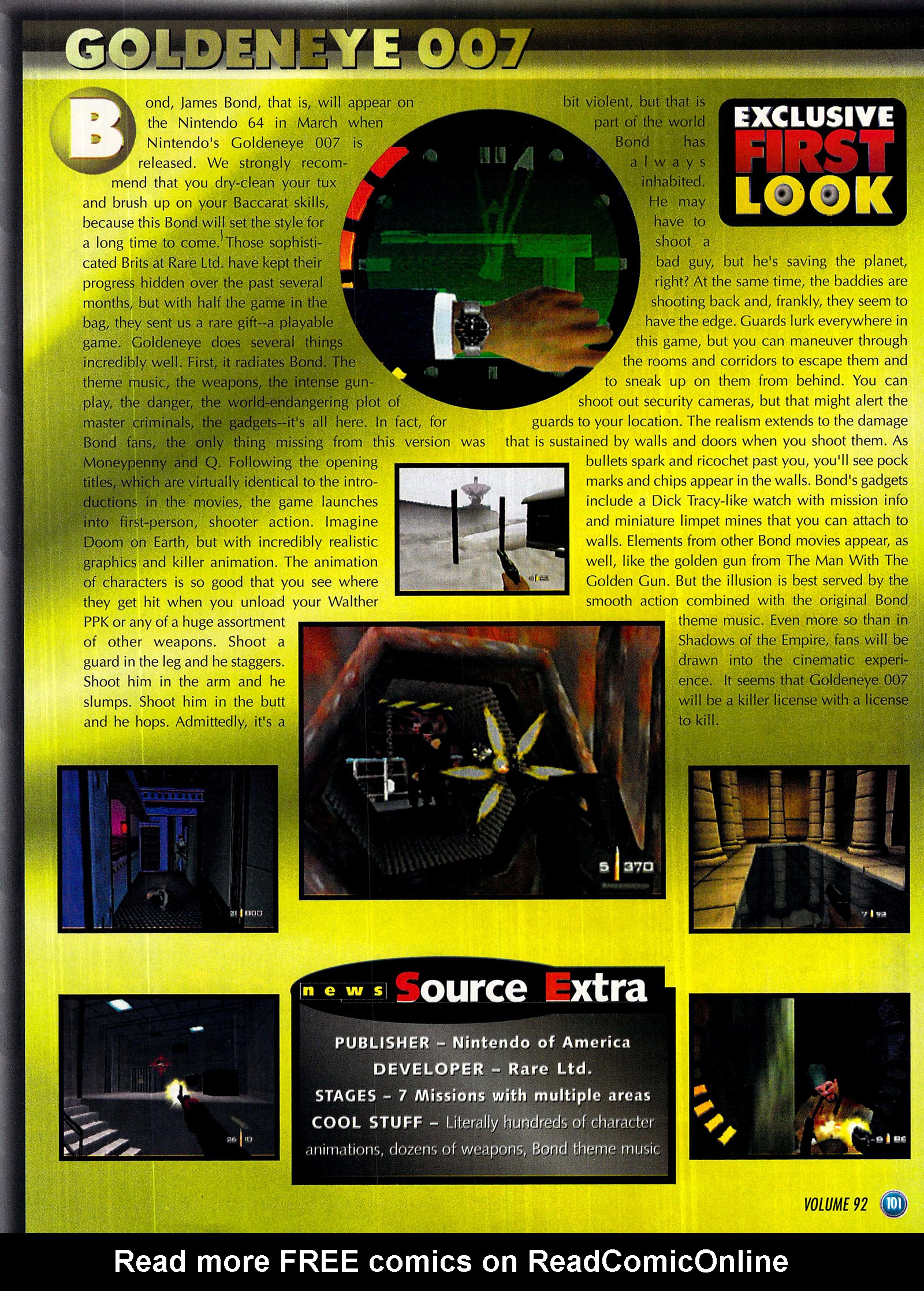 Read online Nintendo Power comic -  Issue #92 - 101