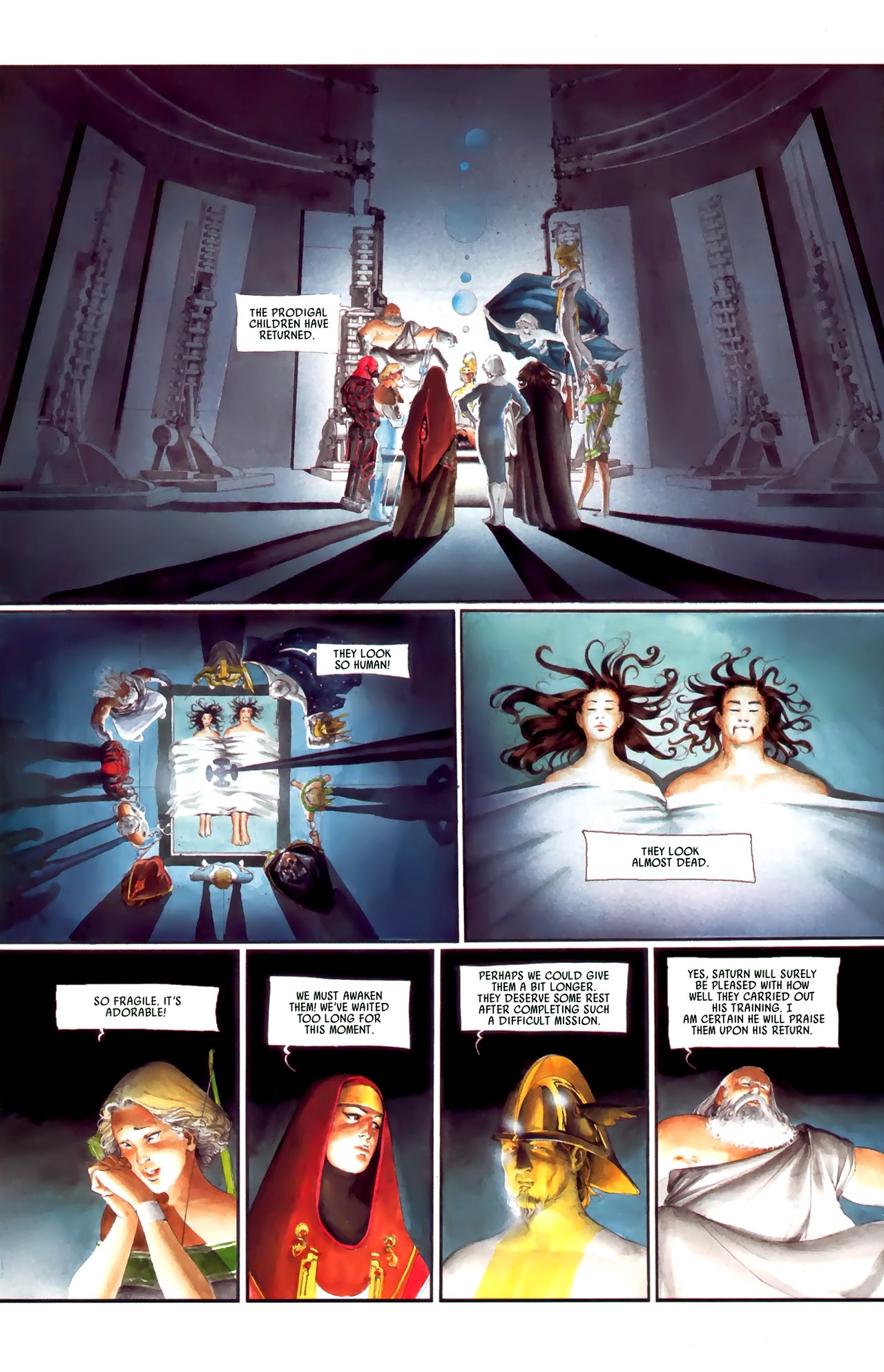 Read online Scourge Of The Gods: The Fall comic -  Issue #2 - 6