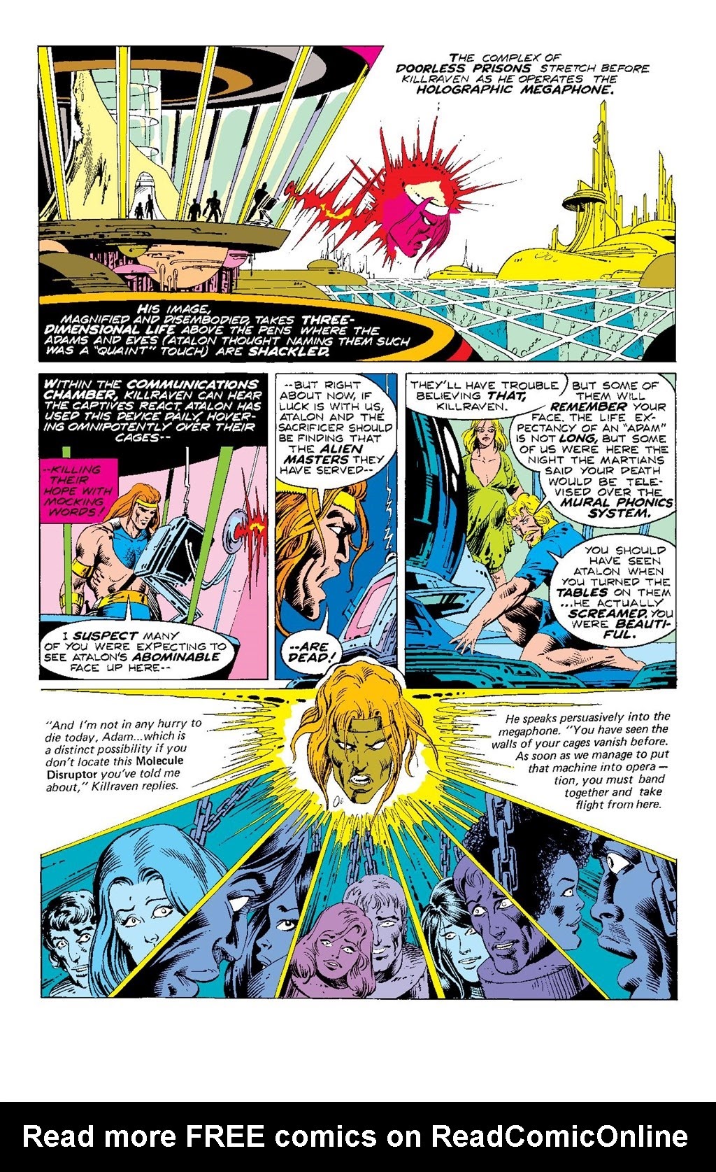 Read online Killraven Epic Collection: Warrior of the Worlds comic -  Issue # TPB (Part 3) - 8
